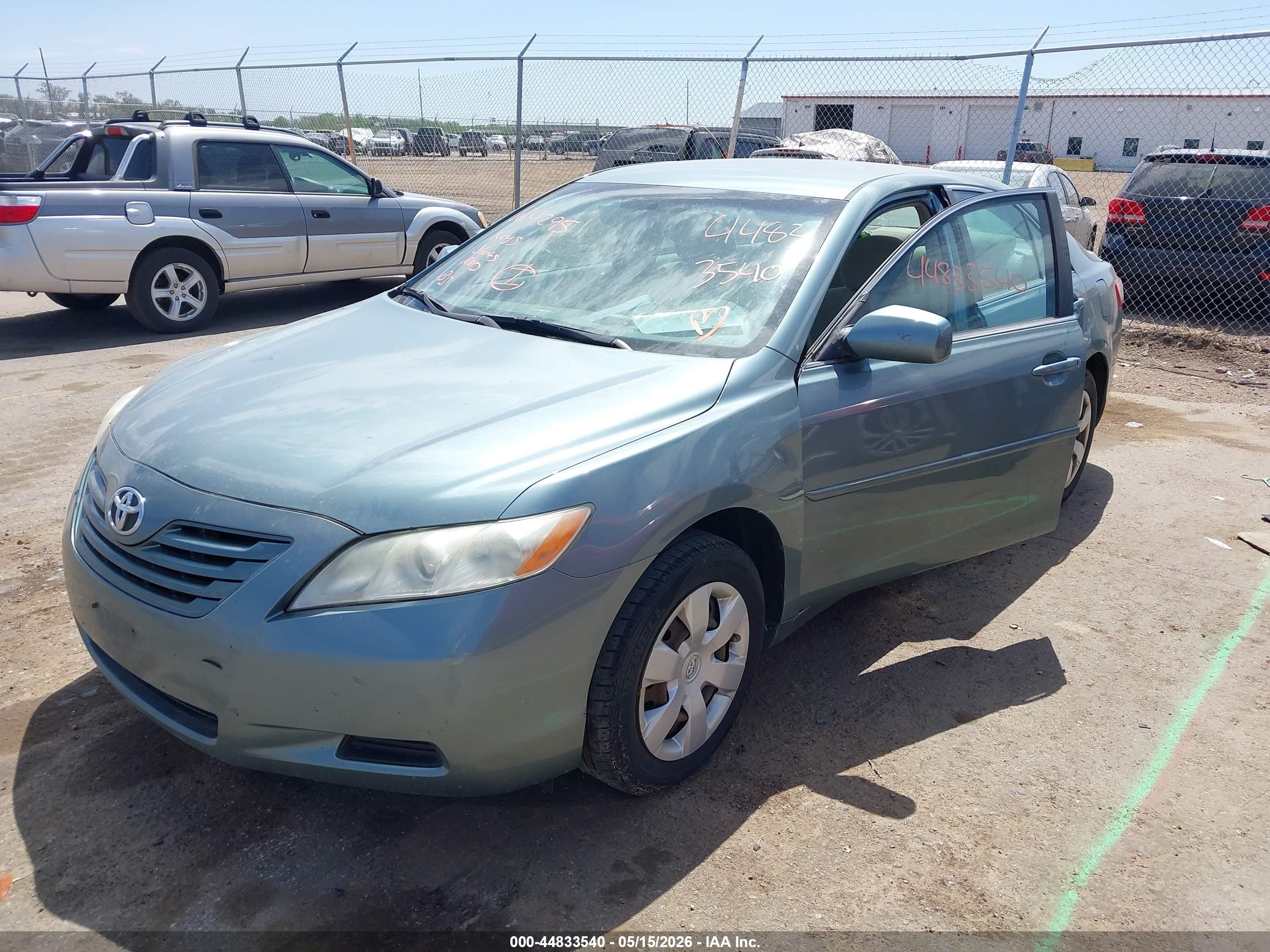 2007 Toyota Camry Le Blue vin: 4T1BE46KX7U672706