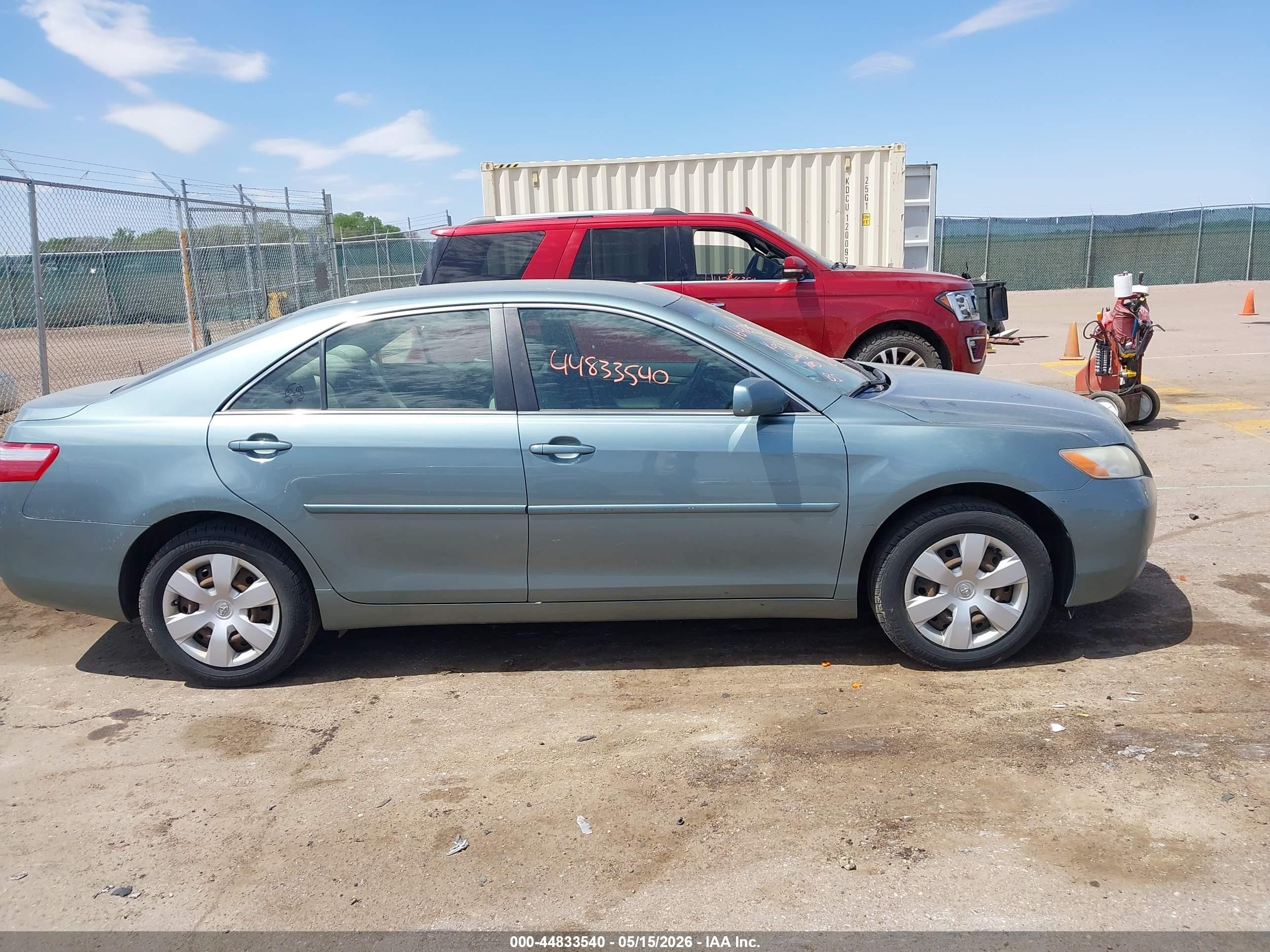 2007 Toyota Camry Le Blue vin: 4T1BE46KX7U672706