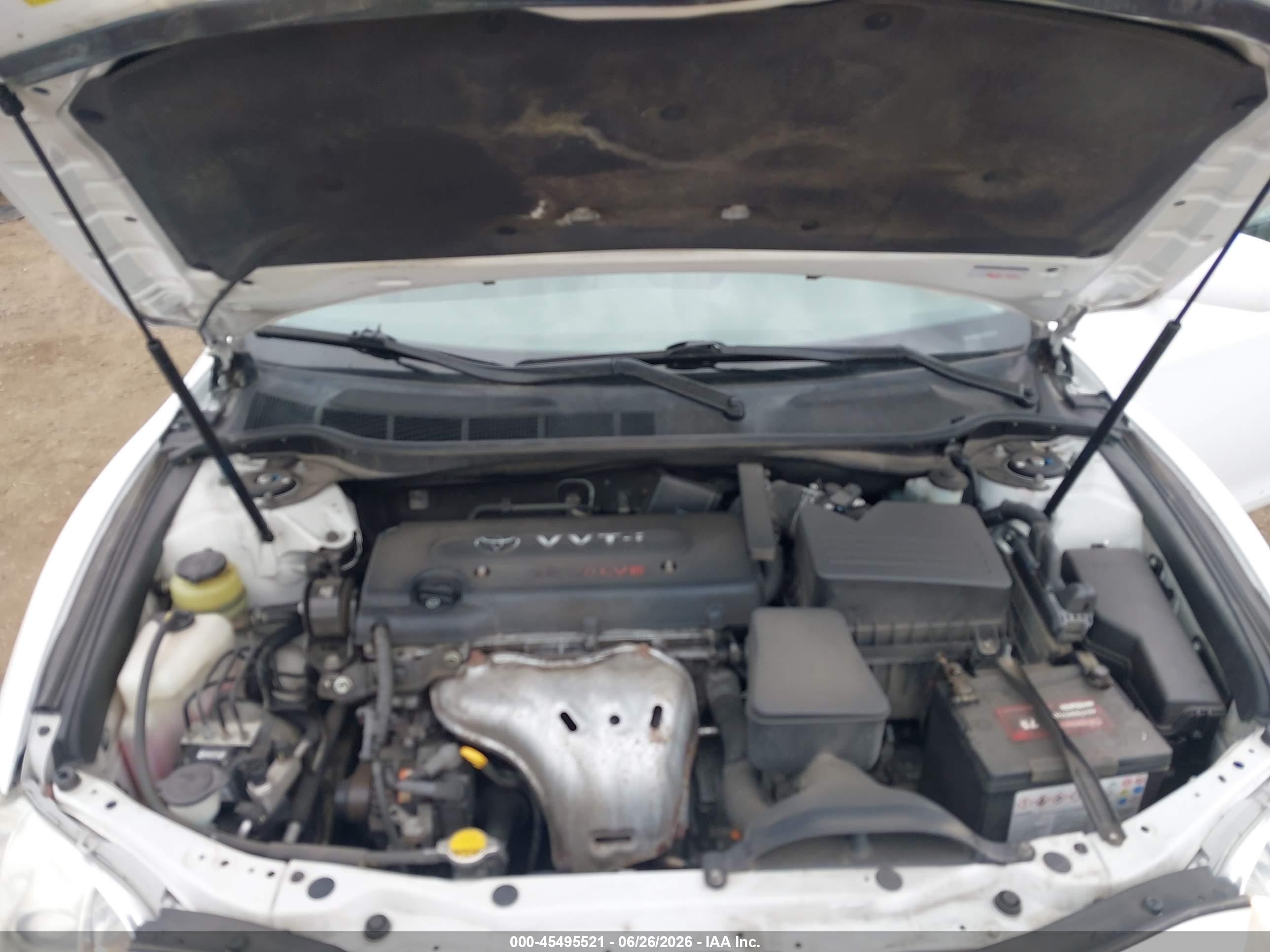 2007 Toyota Camry Le Белый vin: 4T1BE46KX7U679980