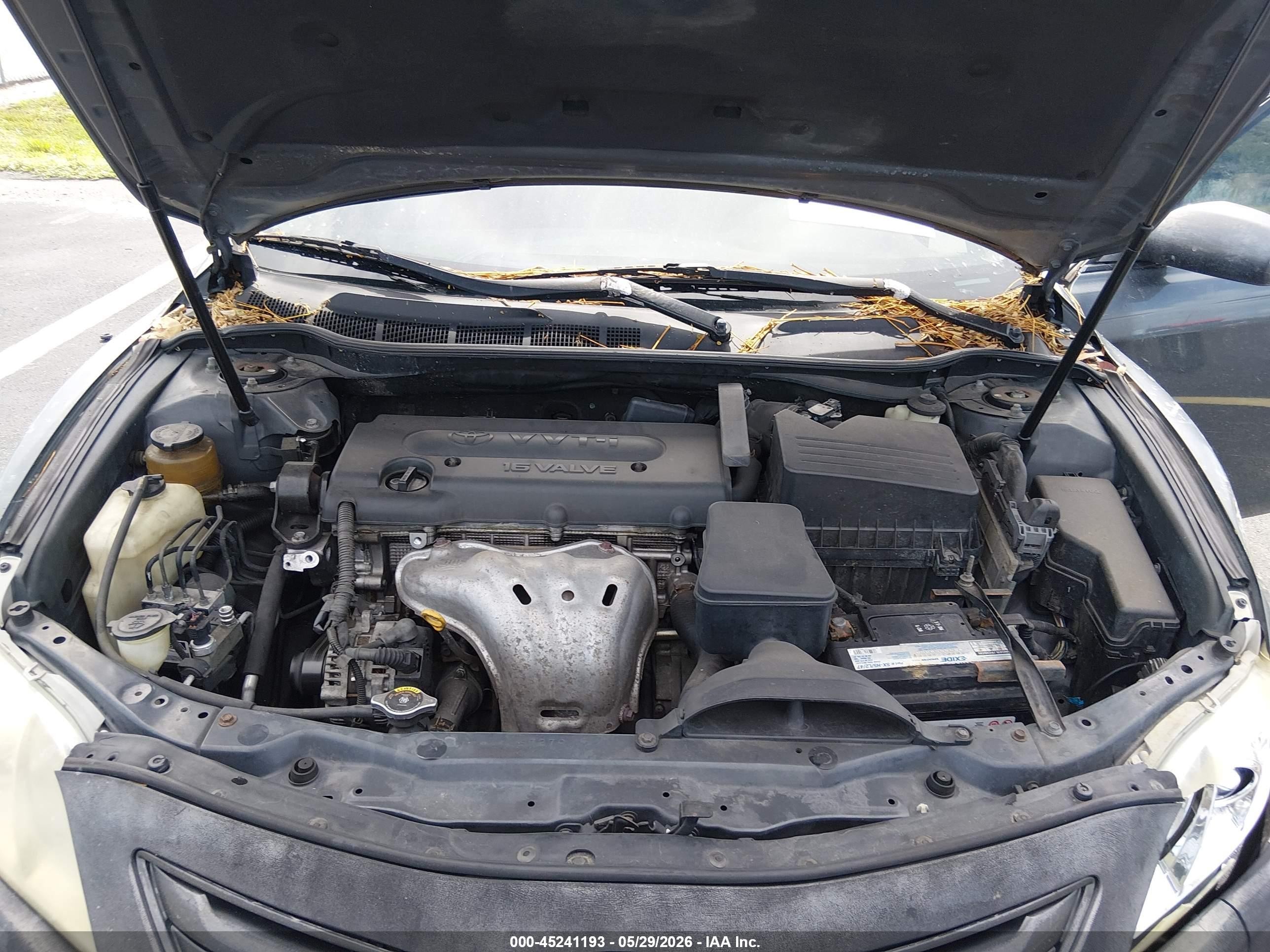 2007 Toyota Camry Le Gray vin: 4T1BE46KX7U690252
