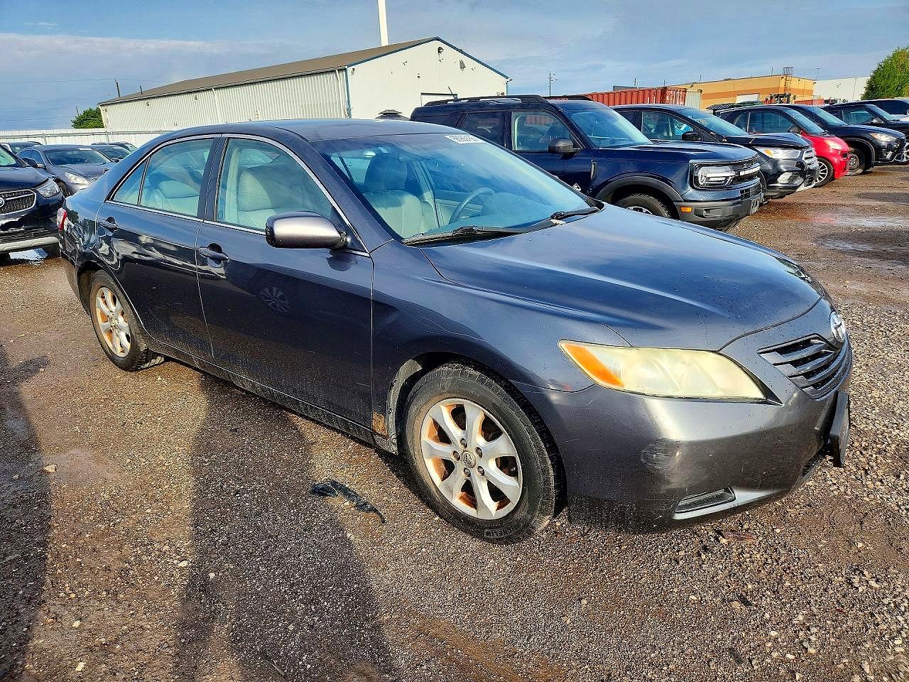2007 Toyota Camry Ce Gray vin: 4T1BE46KX7U705008