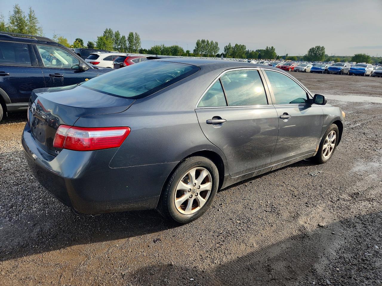 2007 Toyota Camry Ce Gray vin: 4T1BE46KX7U705008