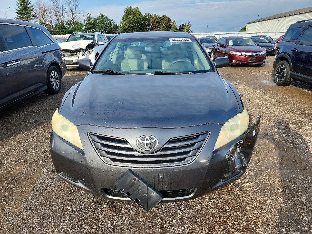 2007 Toyota Camry Ce Gray vin: 4T1BE46KX7U705008