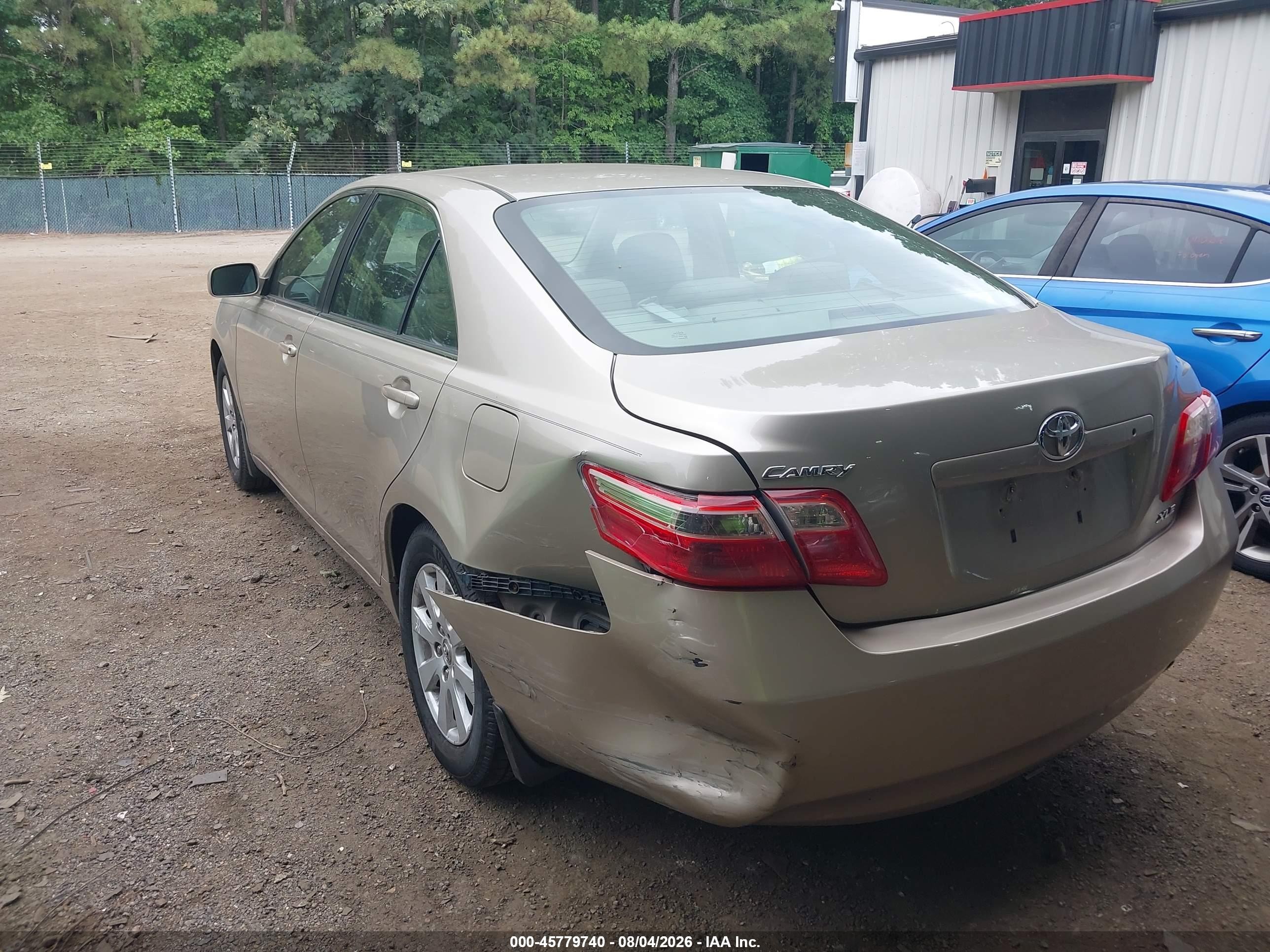2008 Toyota Camry Xle Beige vin: 4T1BE46KX8U213063