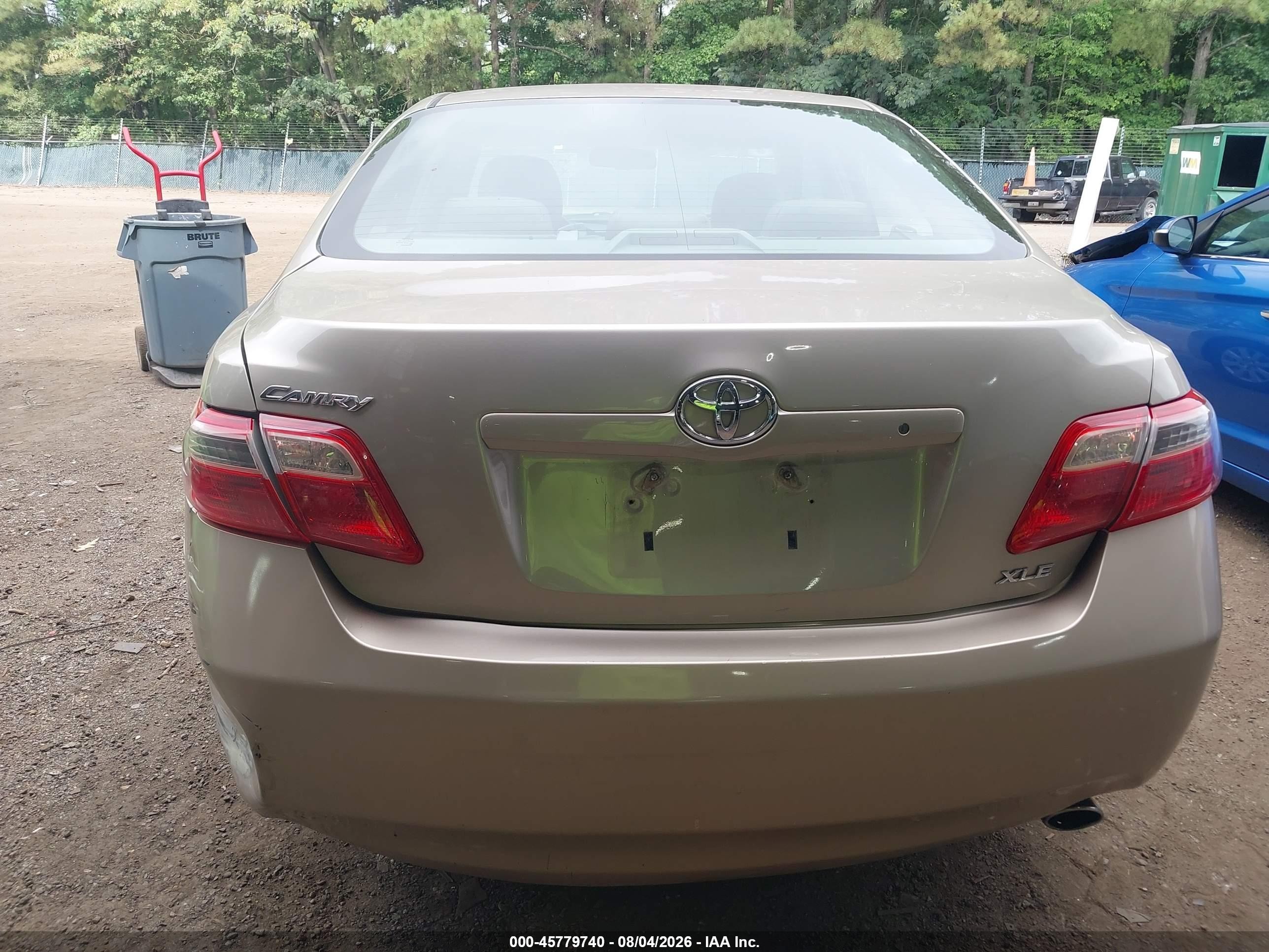 2008 Toyota Camry Xle Beige vin: 4T1BE46KX8U213063