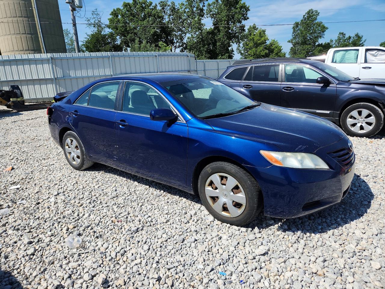 2008 Toyota Camry Le Blue vin: 4T1BE46KX8U221650