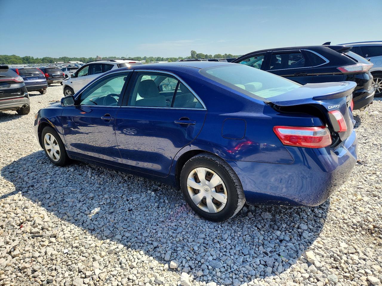 2008 Toyota Camry Le Blue vin: 4T1BE46KX8U221650