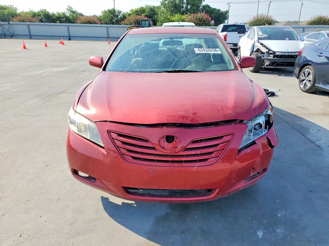 2008 Toyota Camry Le Бордовый vin: 4T1BE46KX8U224855