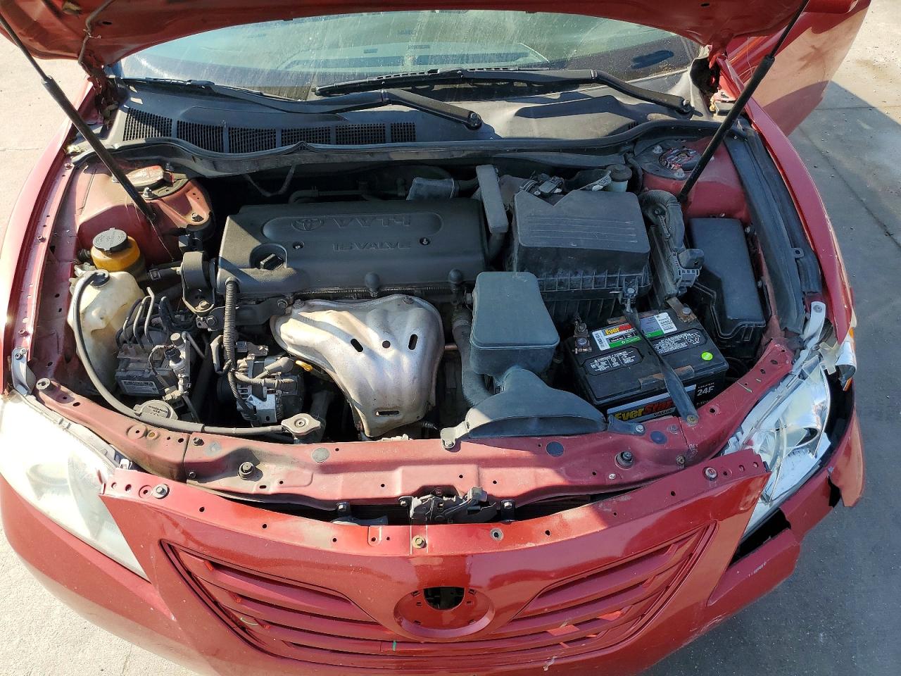 2008 Toyota Camry Le Бордовый vin: 4T1BE46KX8U224855