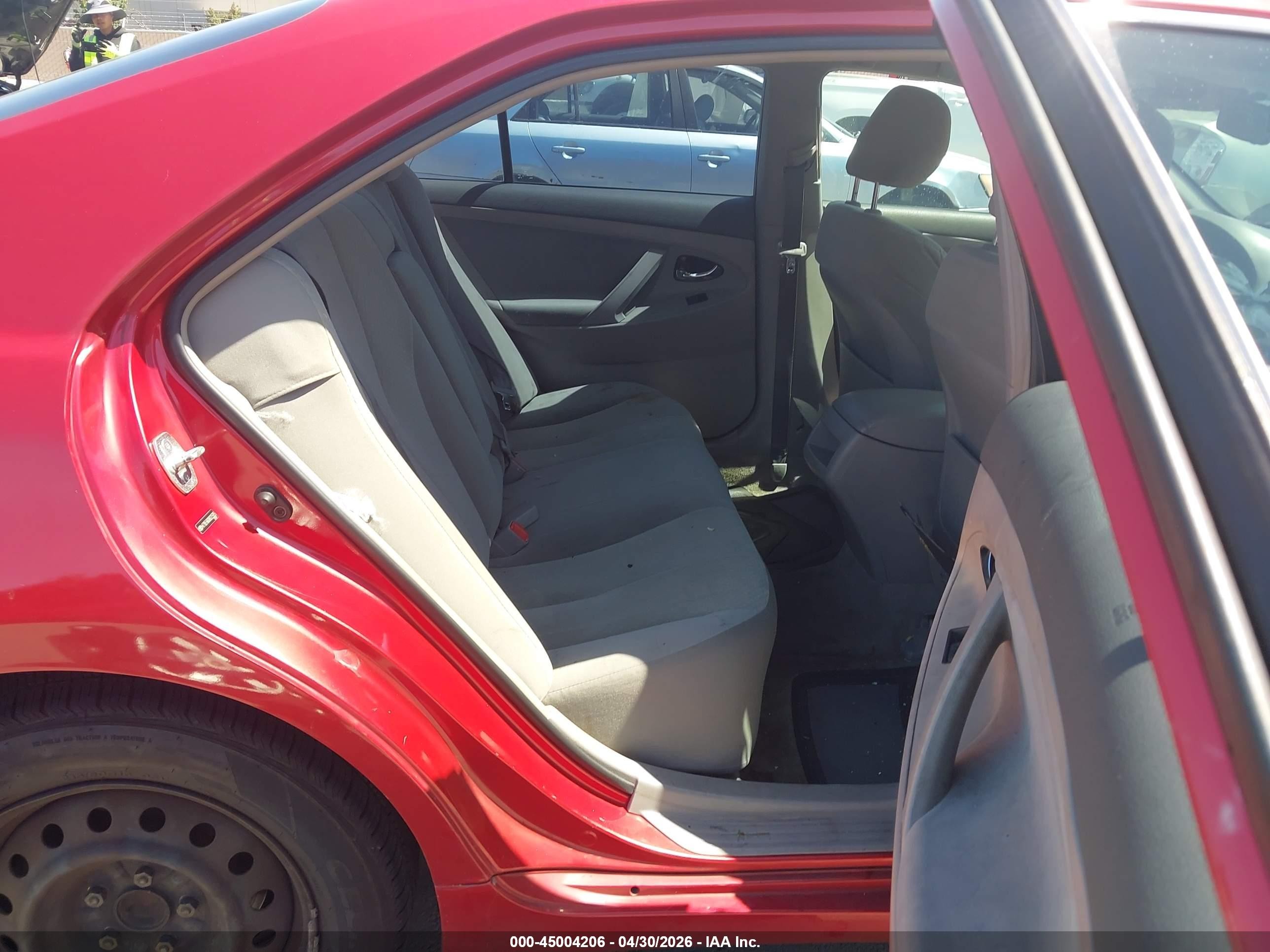 2008 Toyota Camry Le/se/xle Red vin: 4T1BE46KX8U225925