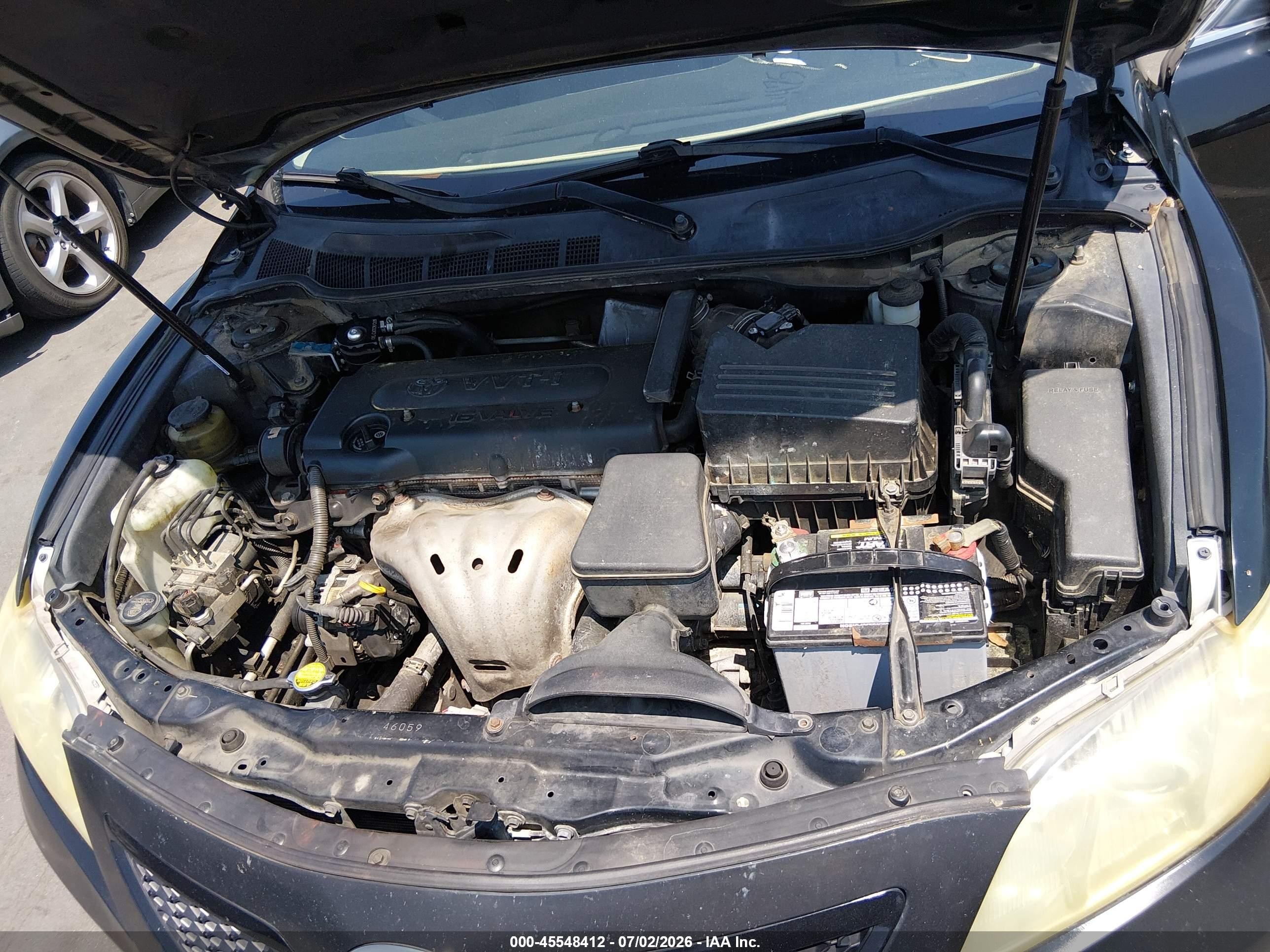 2008 Toyota Camry Se Black vin: 4T1BE46KX8U235242
