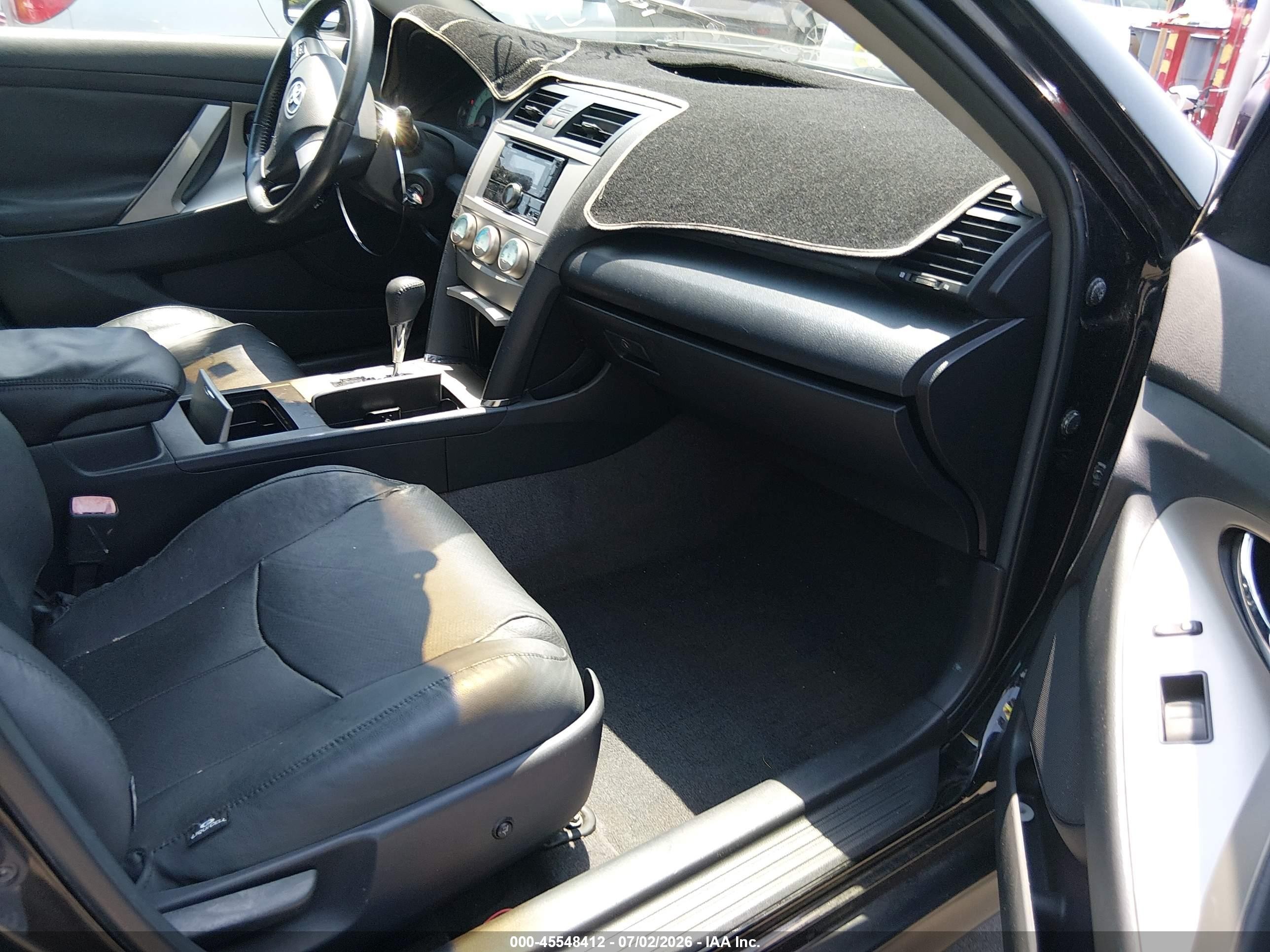 2008 Toyota Camry Se Black vin: 4T1BE46KX8U235242