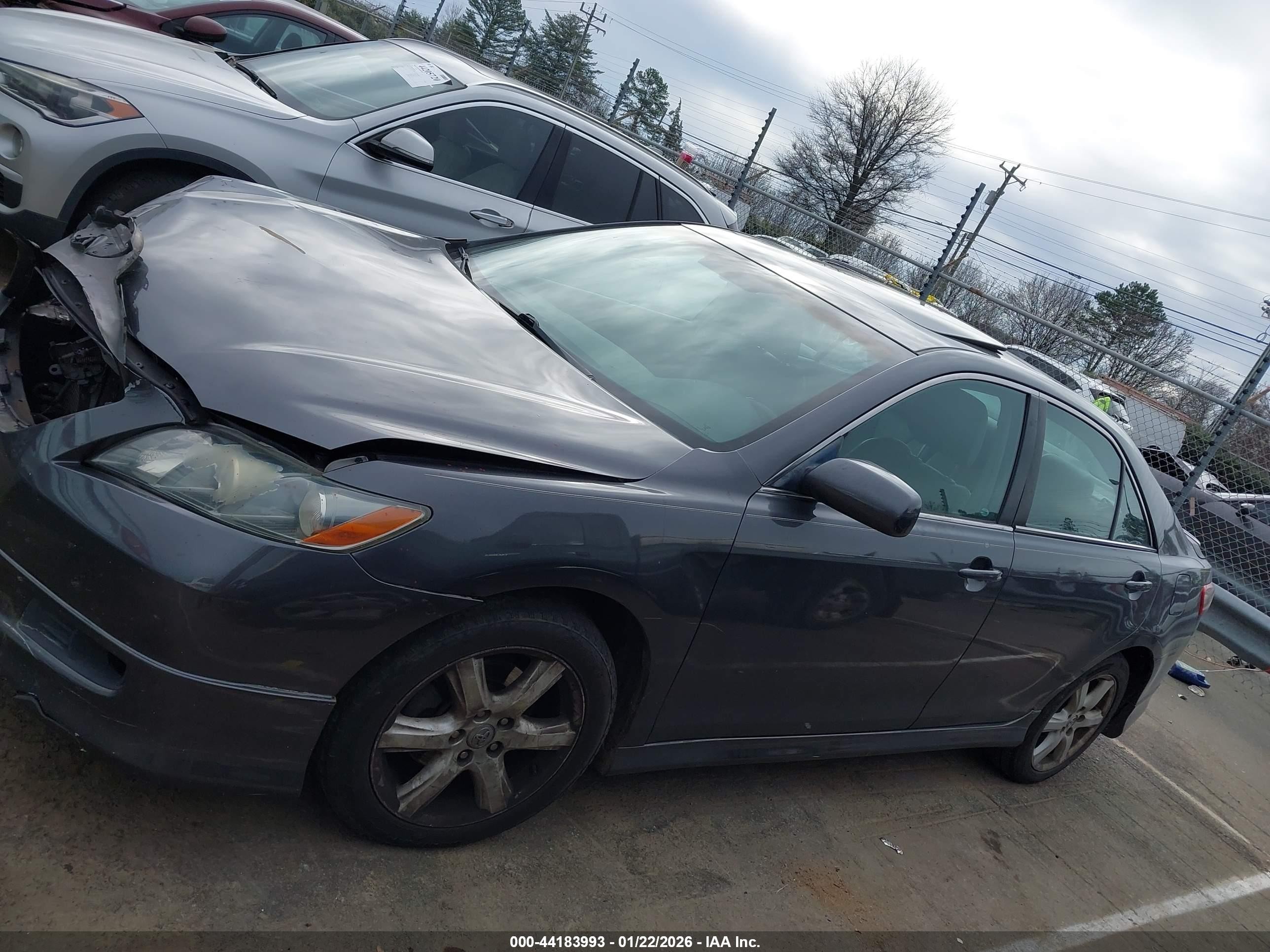 2008 Toyota Camry Se Gray vin: 4T1BE46KX8U237430