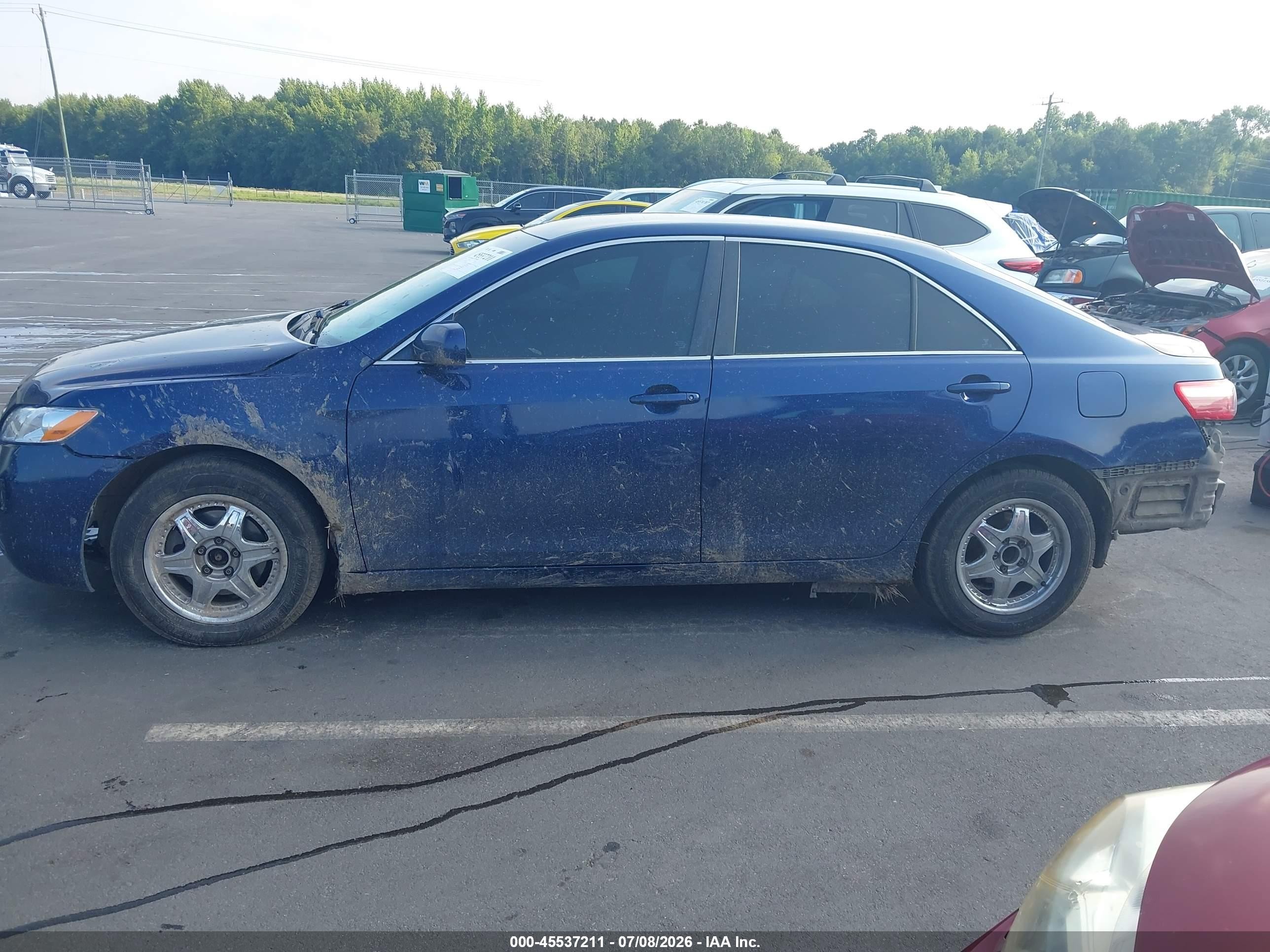2008 Toyota Camry   Blue vin: 4T1BE46KX8U242997