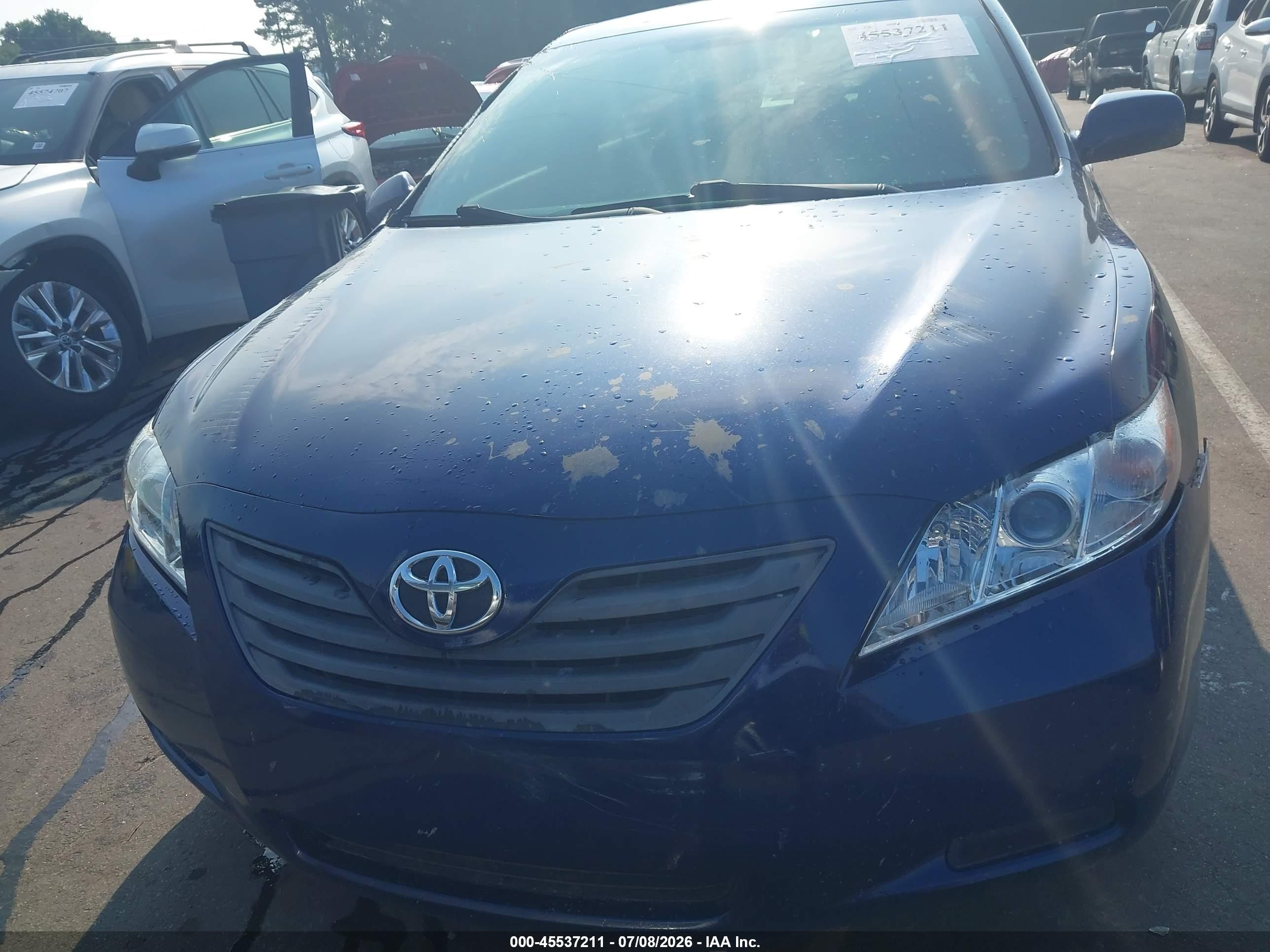 2008 Toyota Camry   Blue vin: 4T1BE46KX8U242997