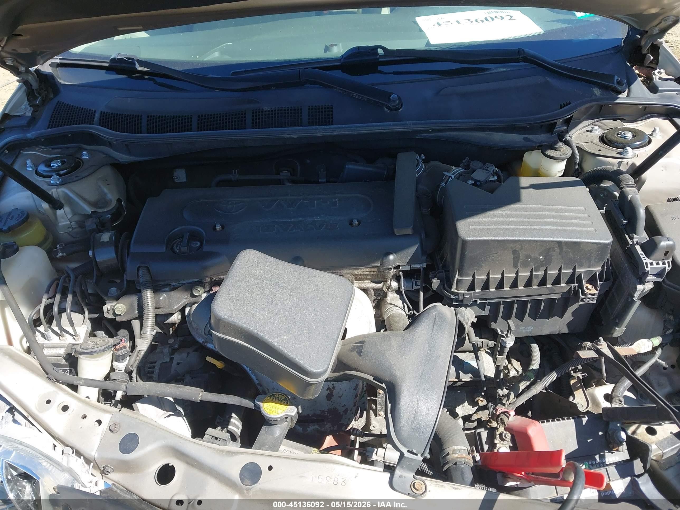 2008 Toyota Camry Le Бежевый vin: 4T1BE46KX8U245527