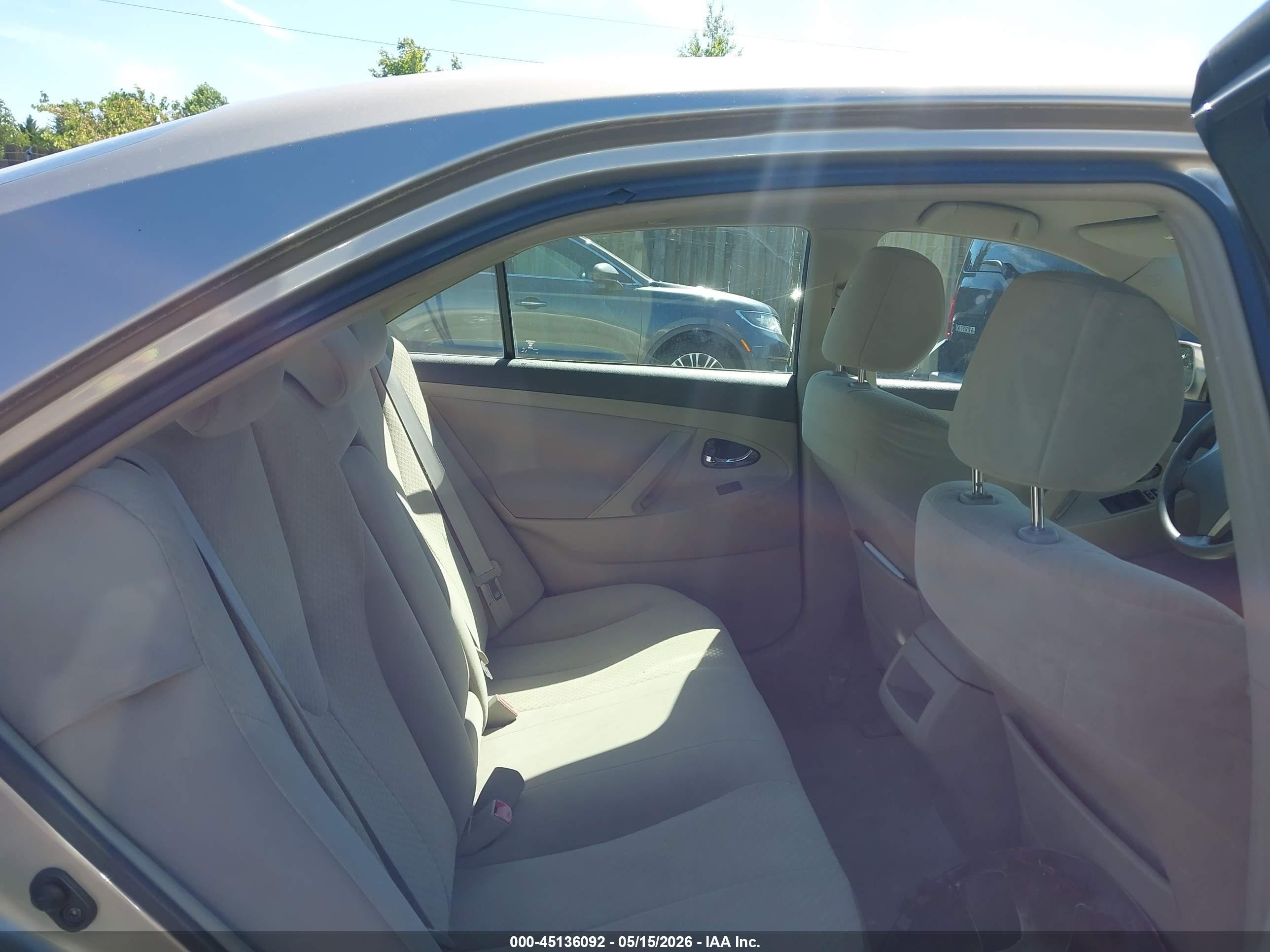 2008 Toyota Camry Le Бежевый vin: 4T1BE46KX8U245527