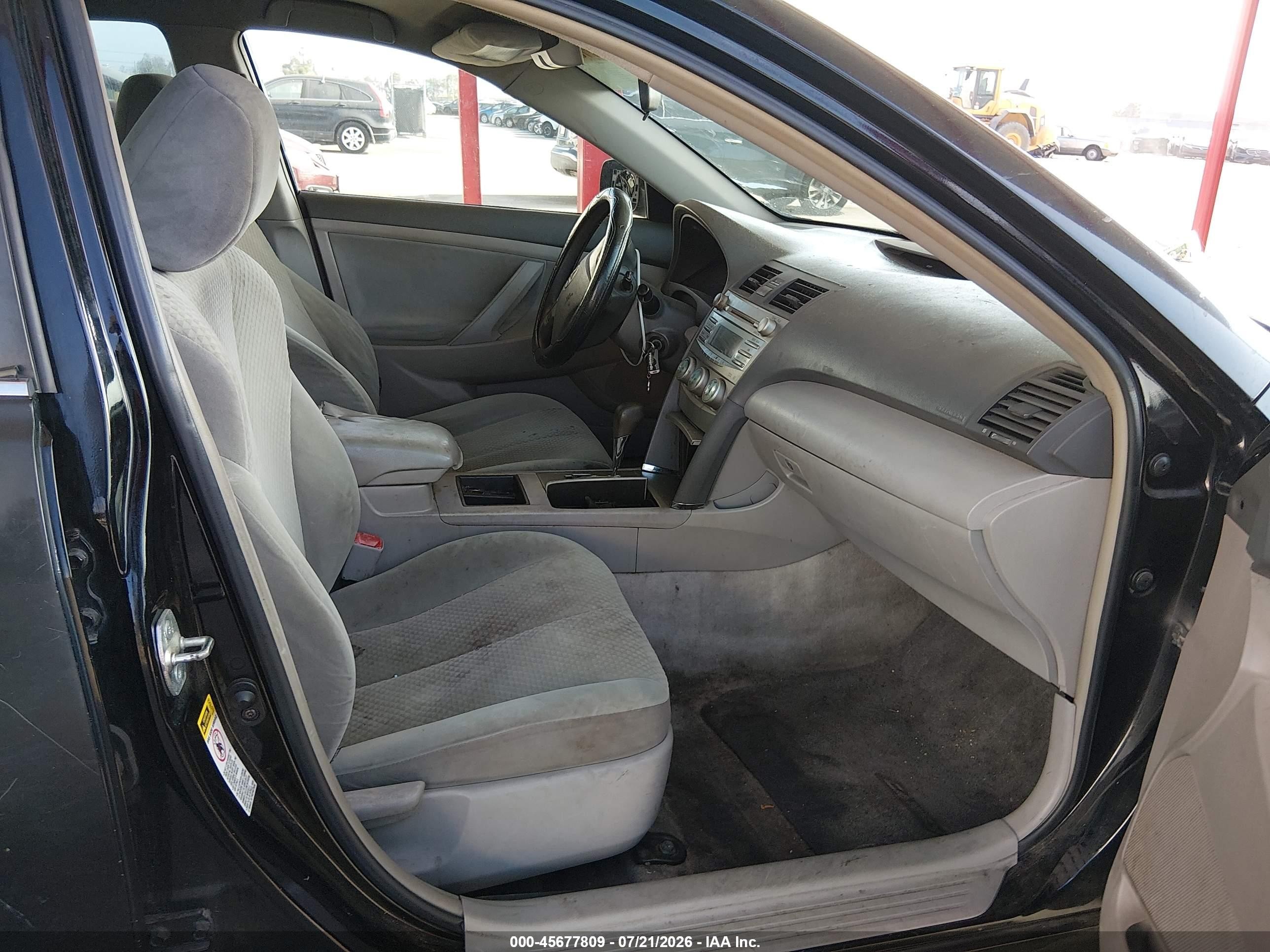 2008 Toyota Camry Le Black vin: 4T1BE46KX8U250730