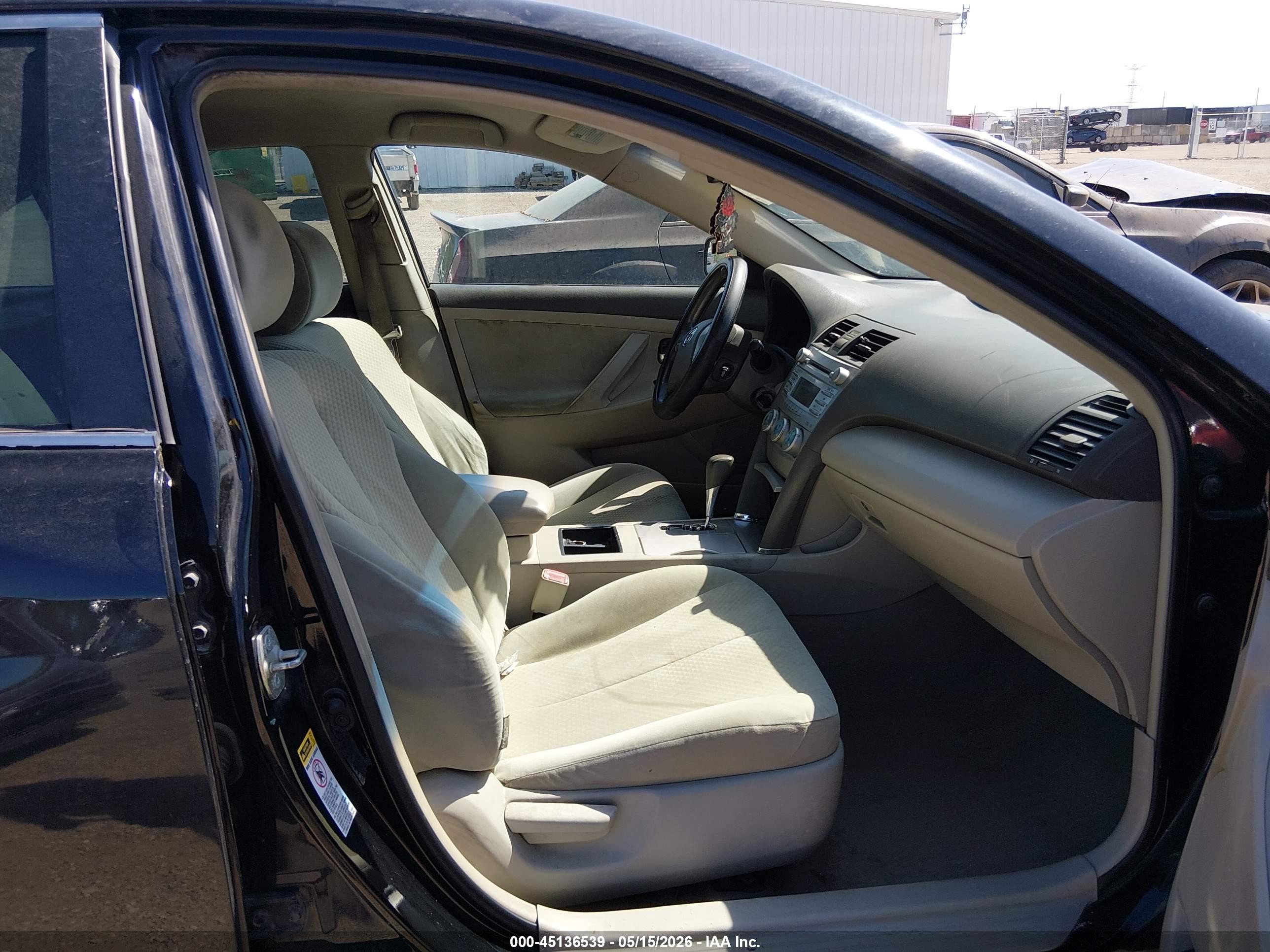 2008 Toyota Camry   Black vin: 4T1BE46KX8U735501
