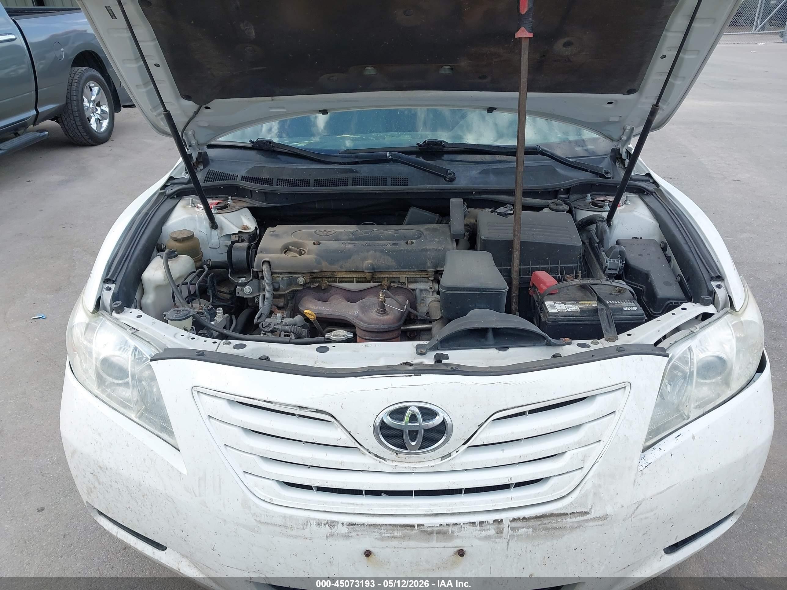 2008 Toyota Camry Le/se/xle White vin: 4T1BE46KX8U738396