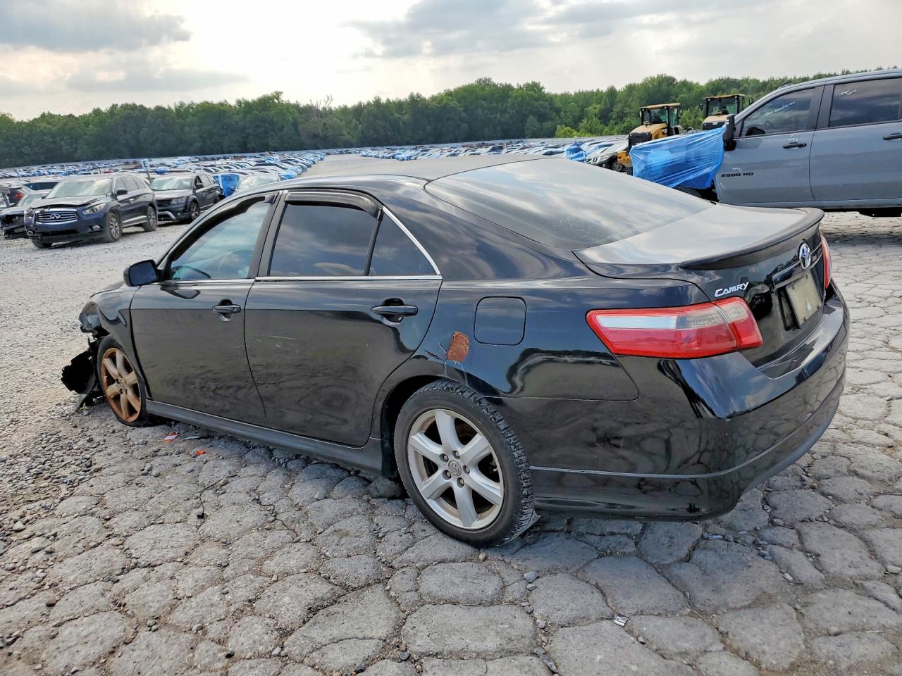 2008 Toyota Camry Se Черный vin: 4T1BE46KX8U743629