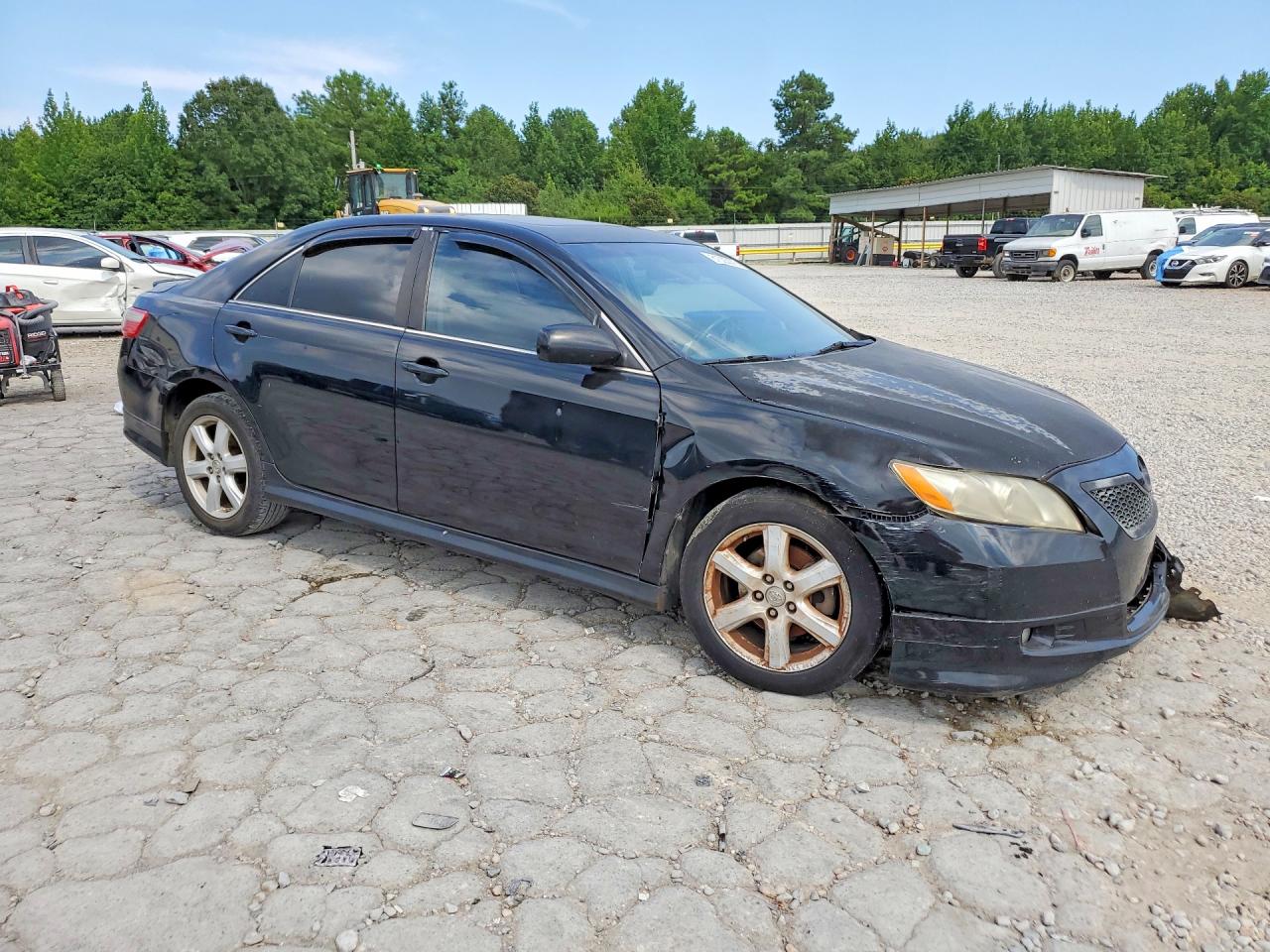 2008 Toyota Camry Se Черный vin: 4T1BE46KX8U743629