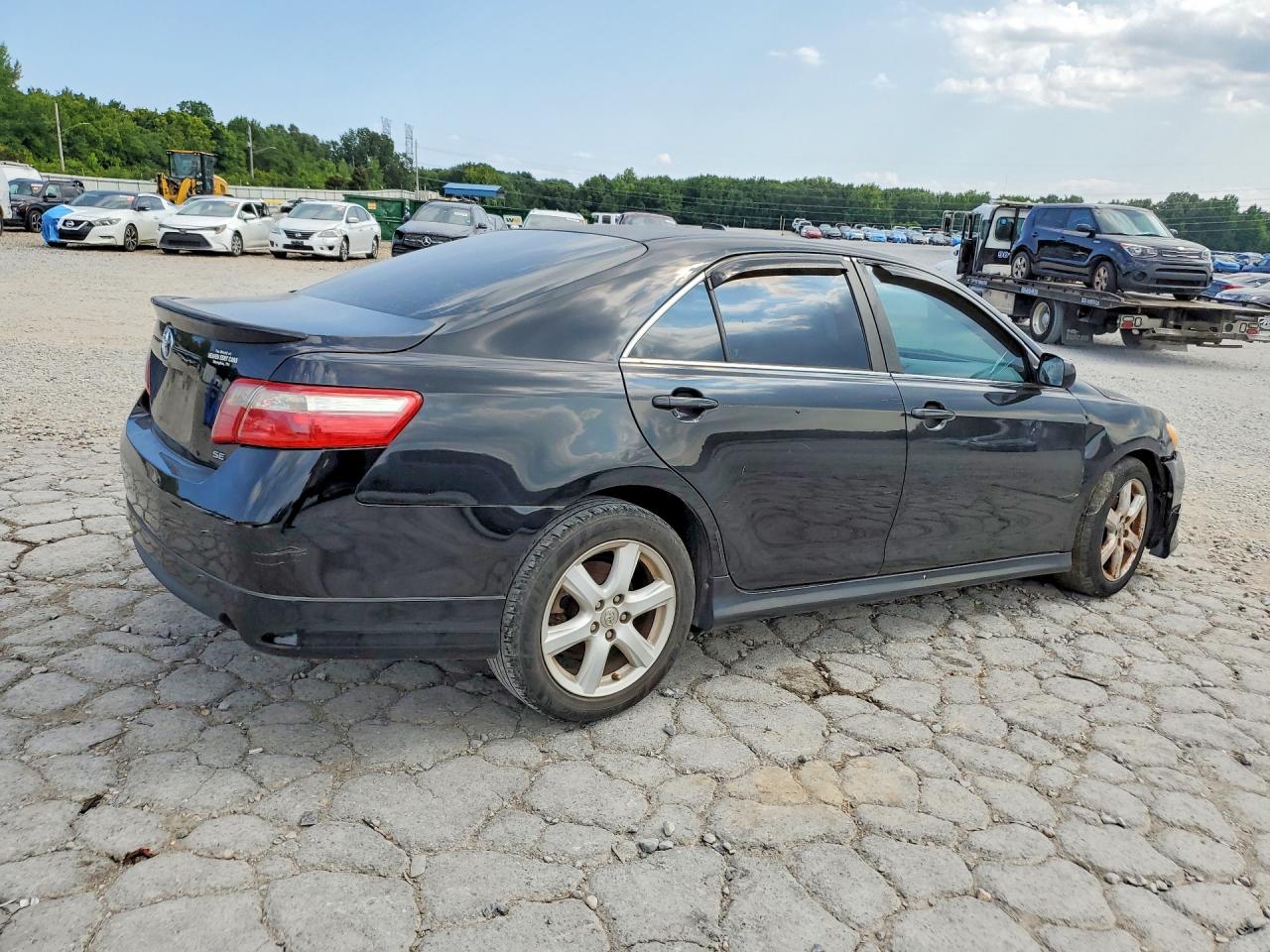 2008 Toyota Camry Se Черный vin: 4T1BE46KX8U743629
