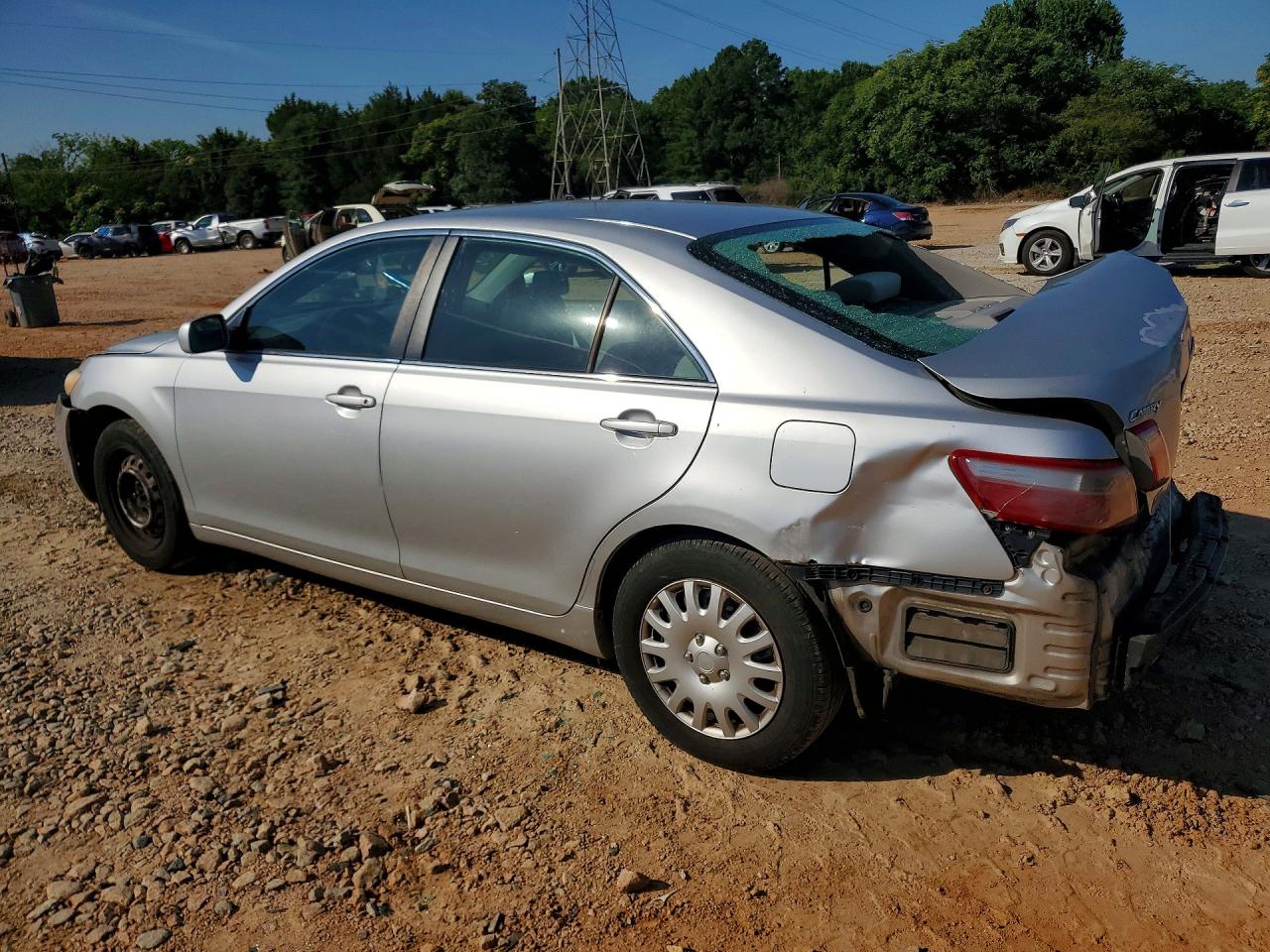 2008 Toyota Camry Silver vin: 4T1BE46KX8U746997