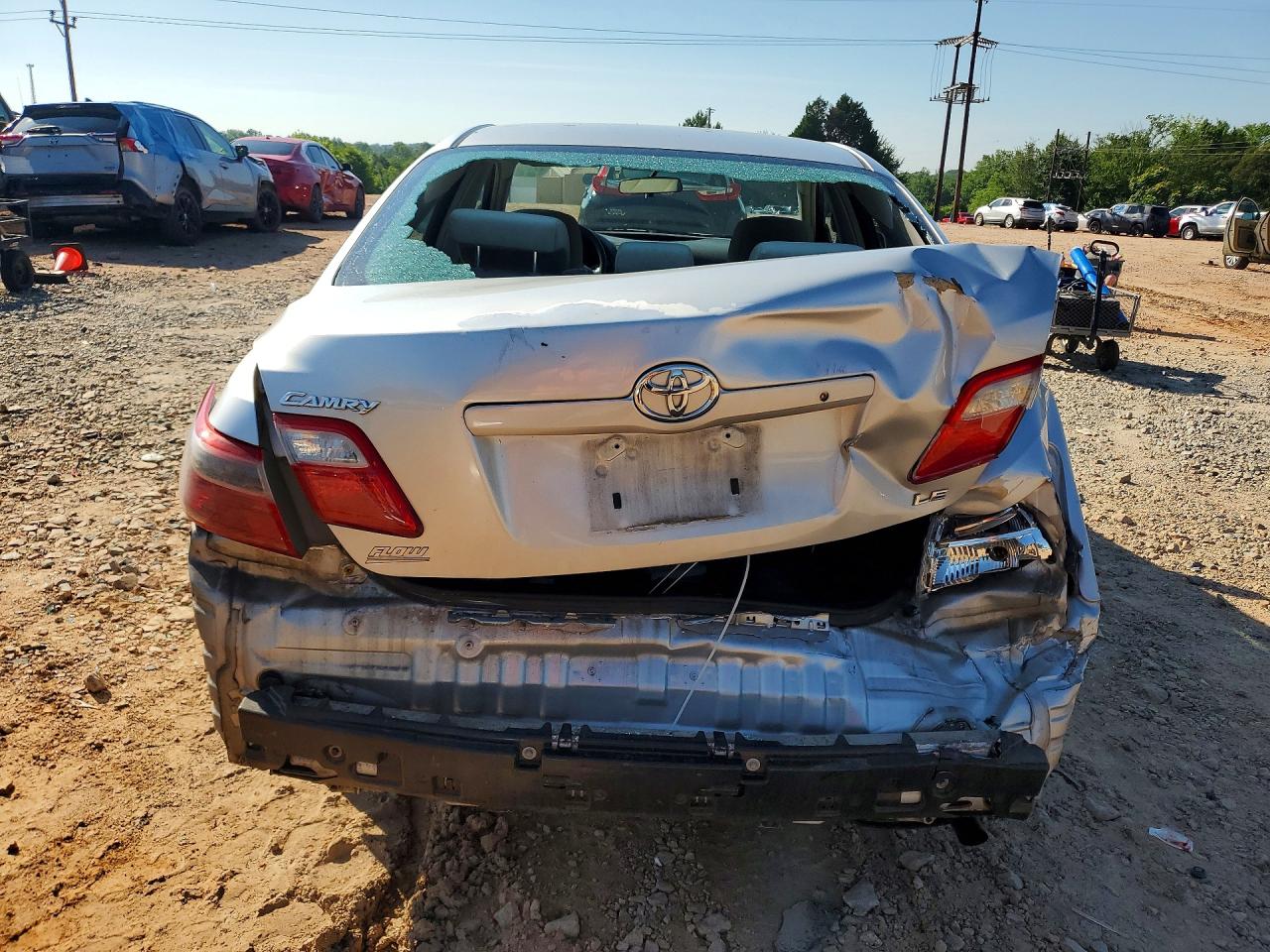 2008 Toyota Camry Silver vin: 4T1BE46KX8U746997