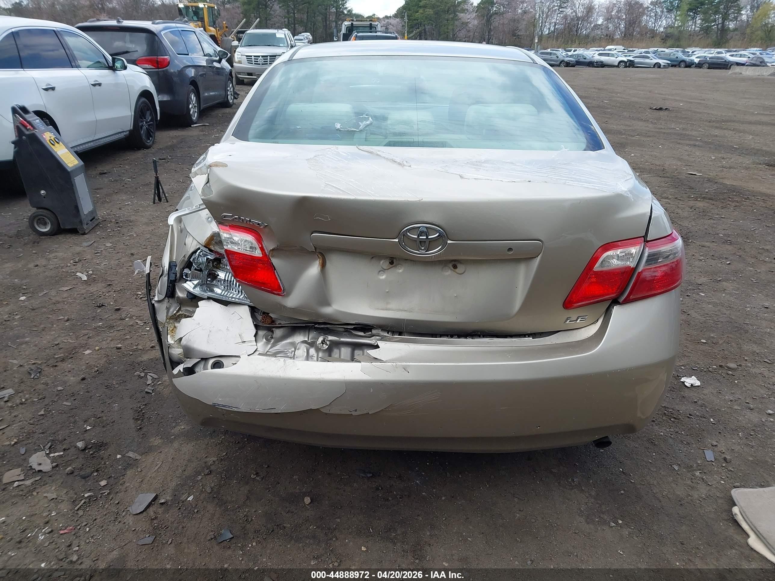 2008 Toyota Camry Le Beige vin: 4T1BE46KX8U752105