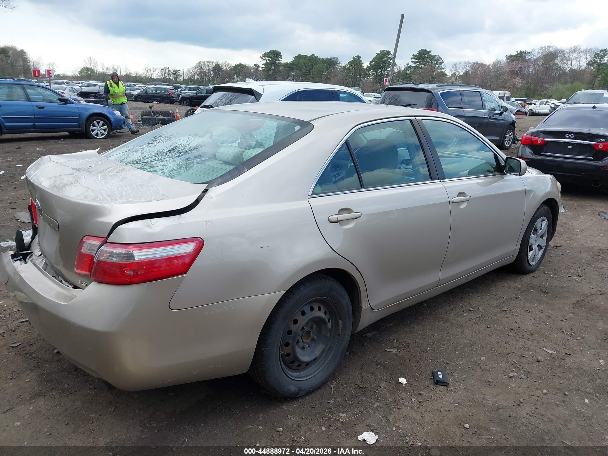 2008 Toyota Camry Le Beige vin: 4T1BE46KX8U752105