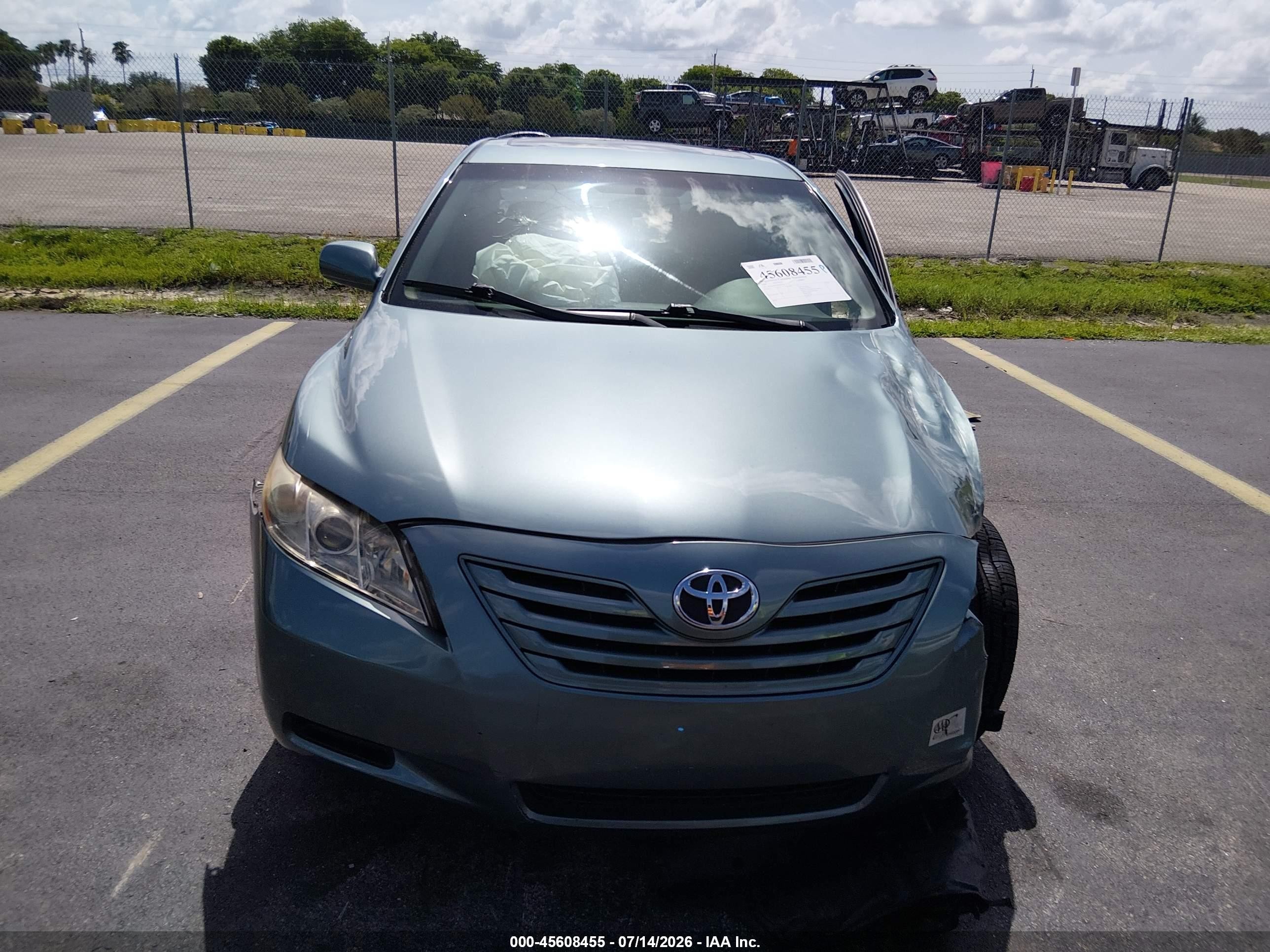 2008 Toyota Camry Le Gray vin: 4T1BE46KX8U755716