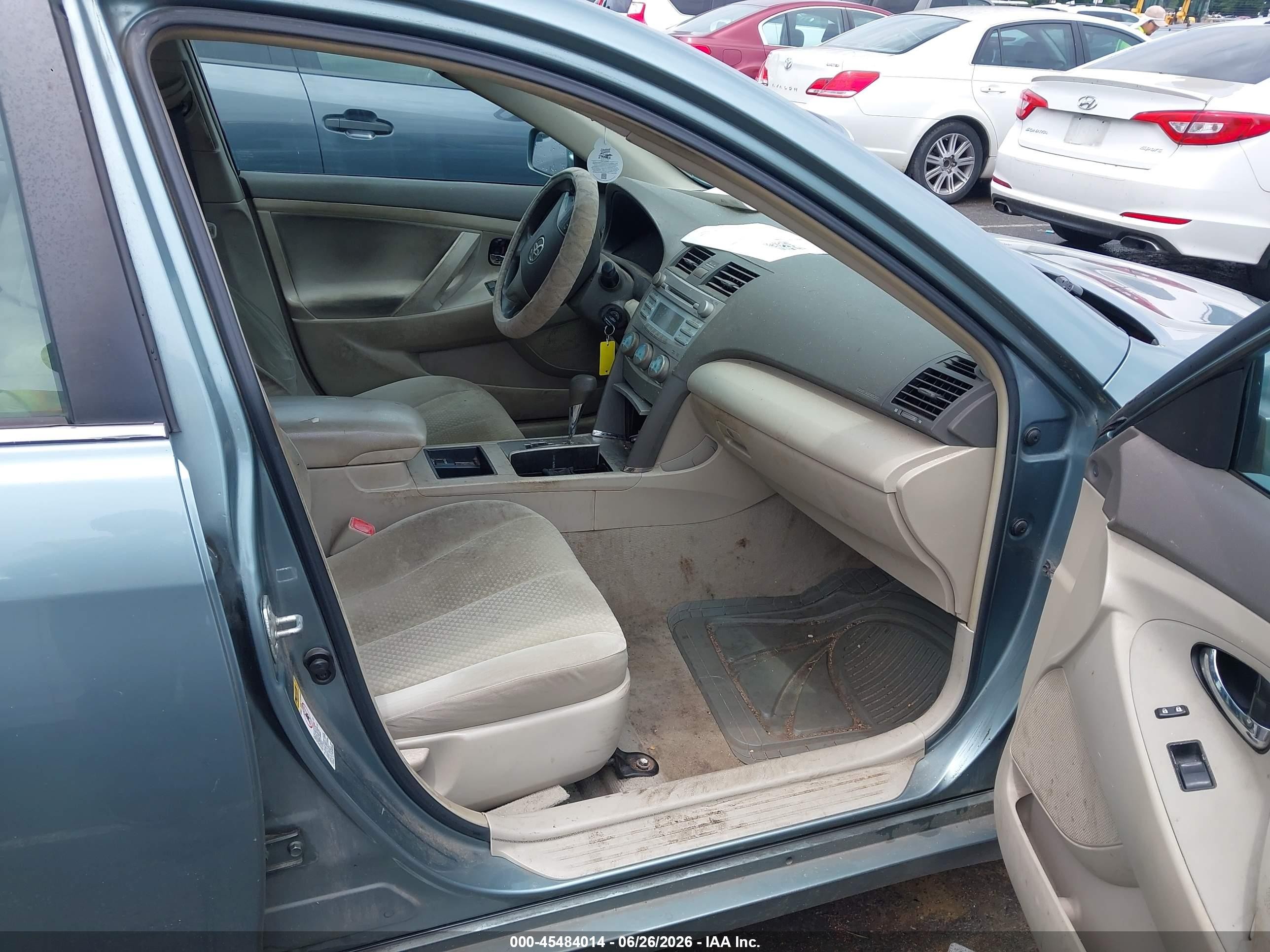 2008 Toyota Camry Le Green vin: 4T1BE46KX8U757434