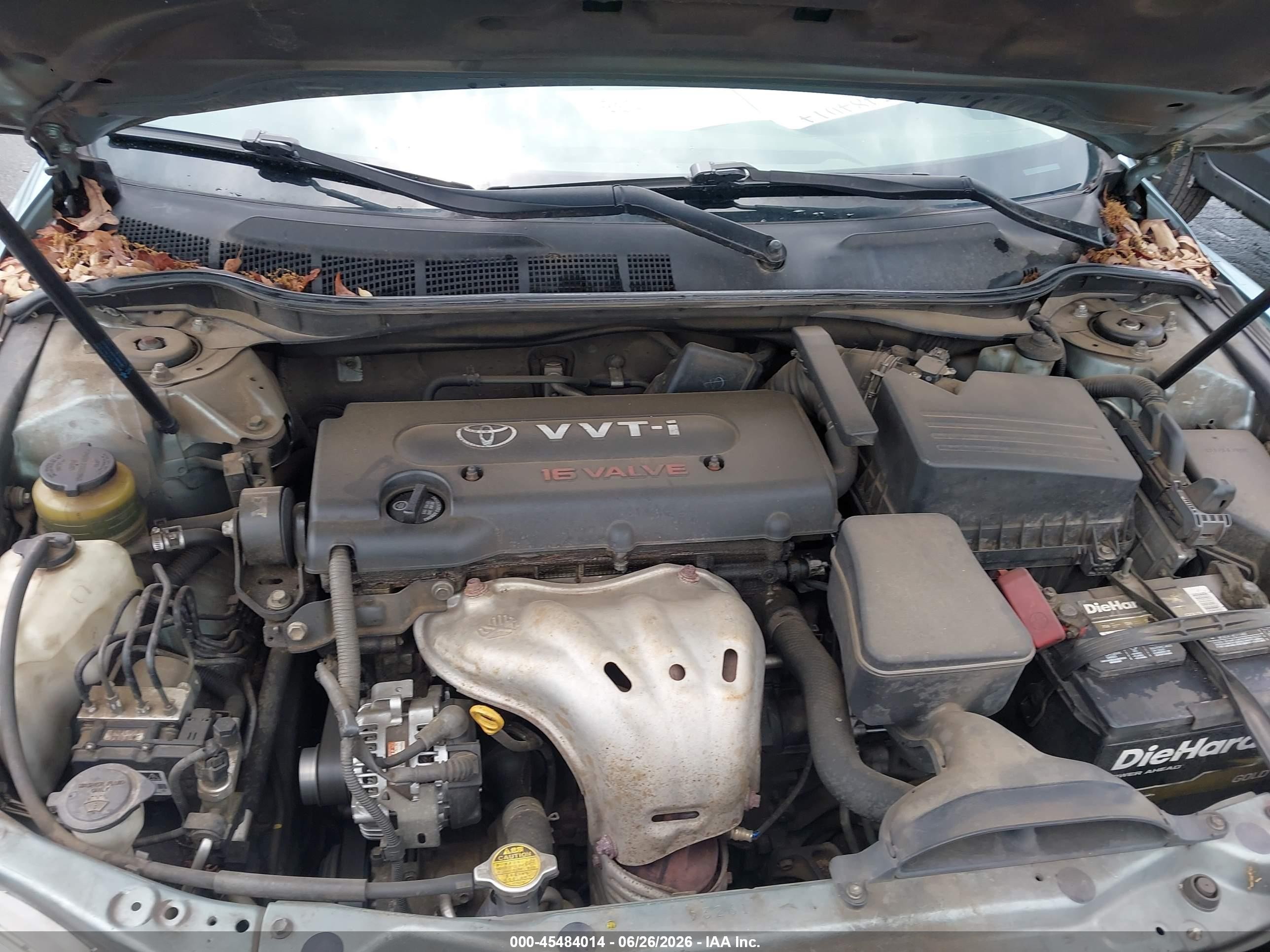 2008 Toyota Camry Le Green vin: 4T1BE46KX8U757434