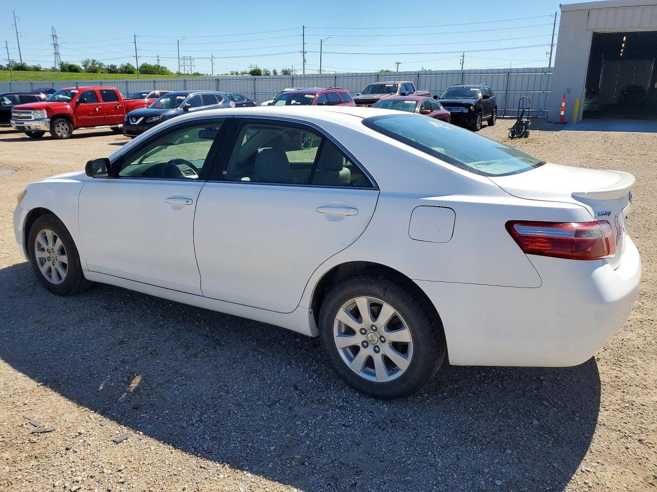 2008 Toyota Camry Xle White vin: 4T1BE46KX8U759183