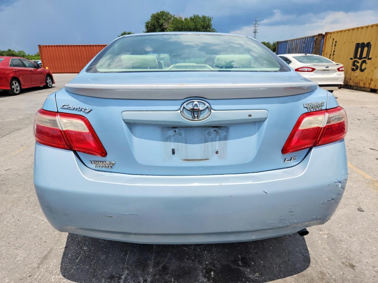 2008 Toyota Camry Le Синий vin: 4T1BE46KX8U774847
