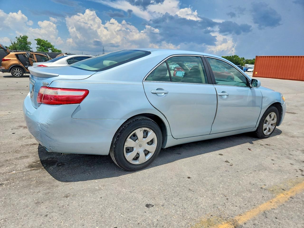 2008 Toyota Camry Le Синий vin: 4T1BE46KX8U774847
