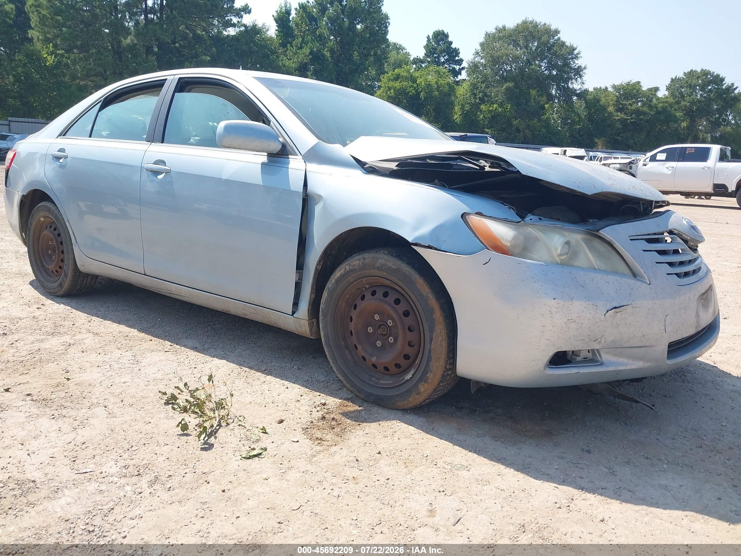 2008 Toyota Camry Le Синий vin: 4T1BE46KX8U780633