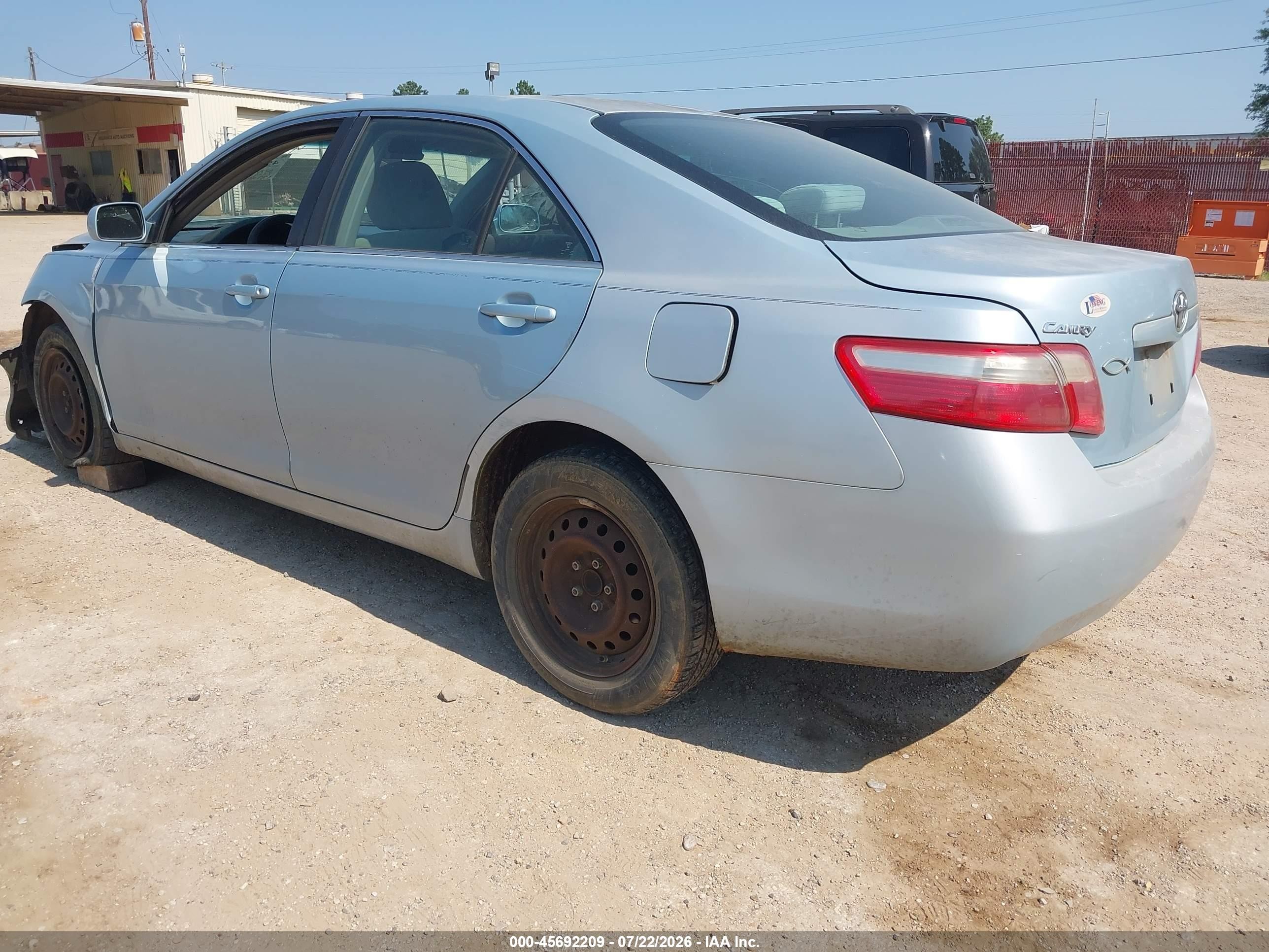 2008 Toyota Camry Le Blue vin: 4T1BE46KX8U780633