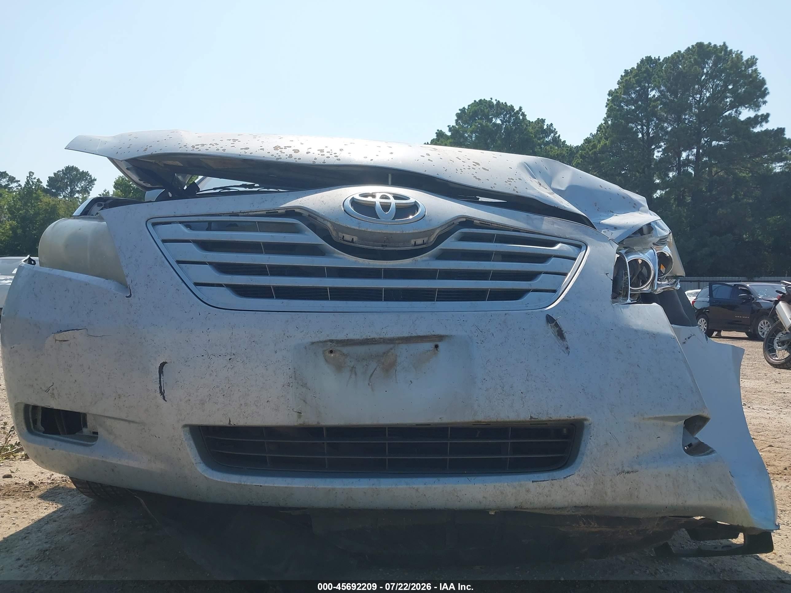 2008 Toyota Camry Le Blue vin: 4T1BE46KX8U780633