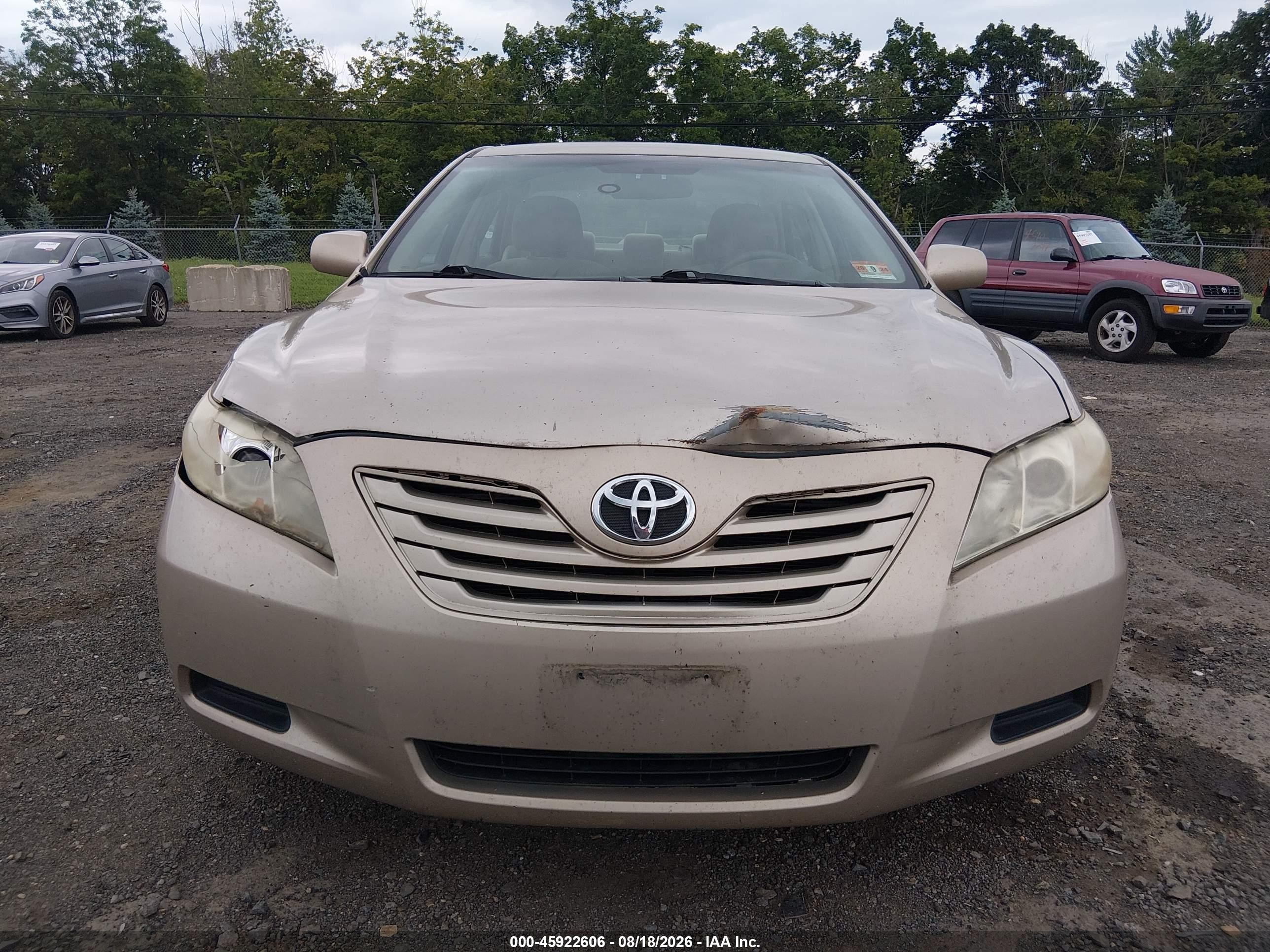 2008 Toyota Camry Le Tan vin: 4T1BE46KX8U787629