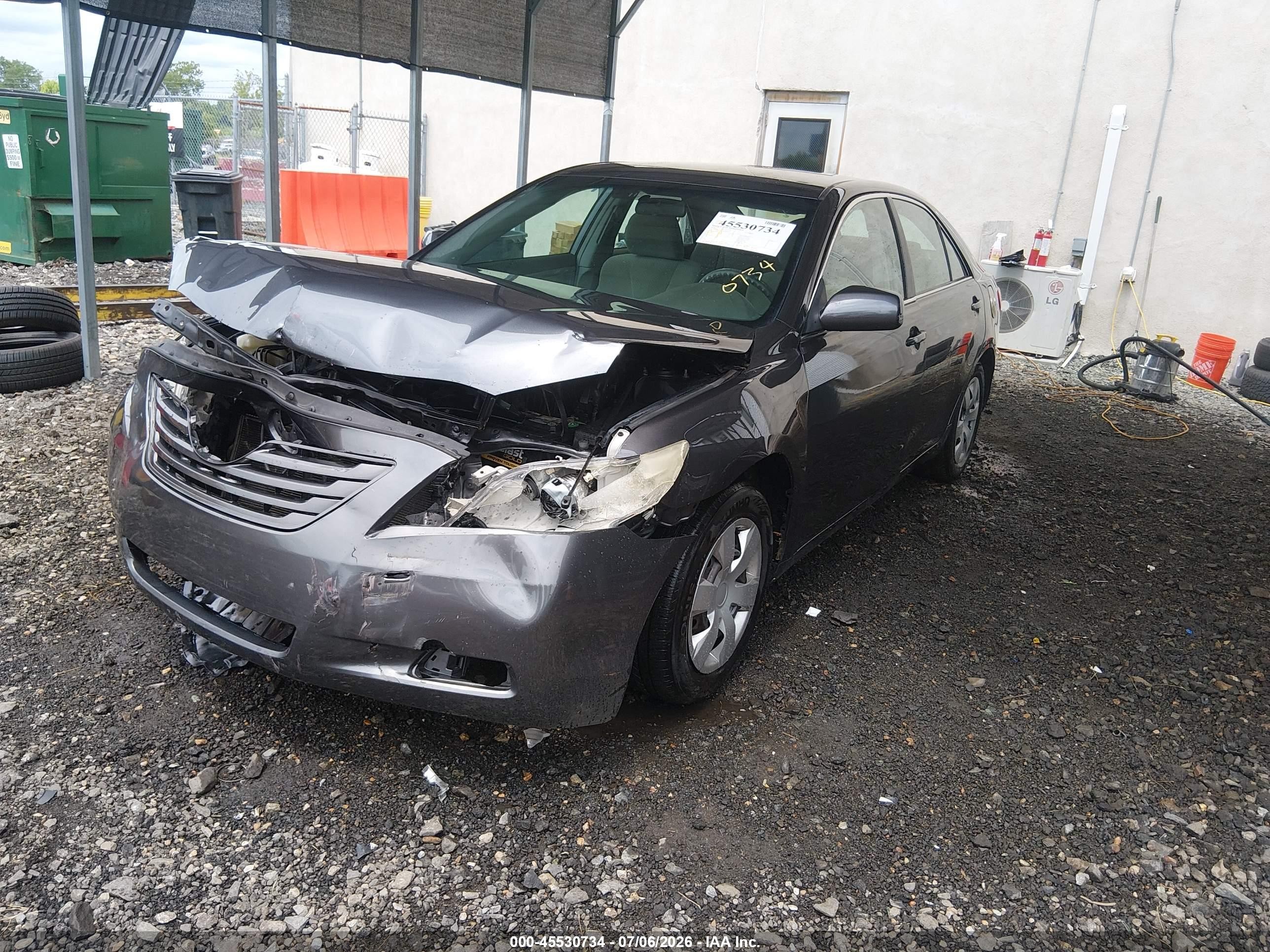 2009 Toyota Camry Le Gray vin: 4T1BE46KX9U266573