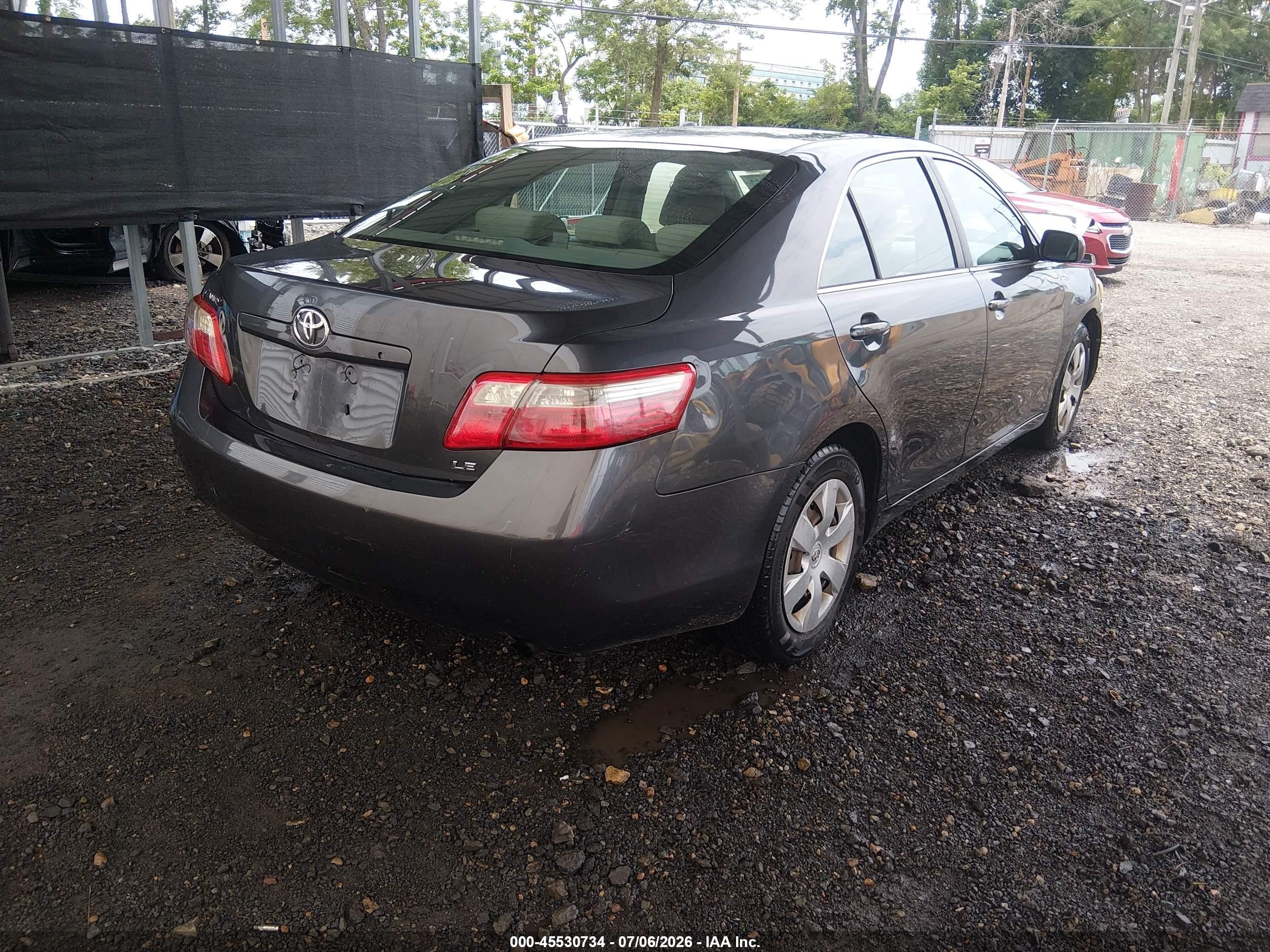 2009 Toyota Camry Le Gray vin: 4T1BE46KX9U266573
