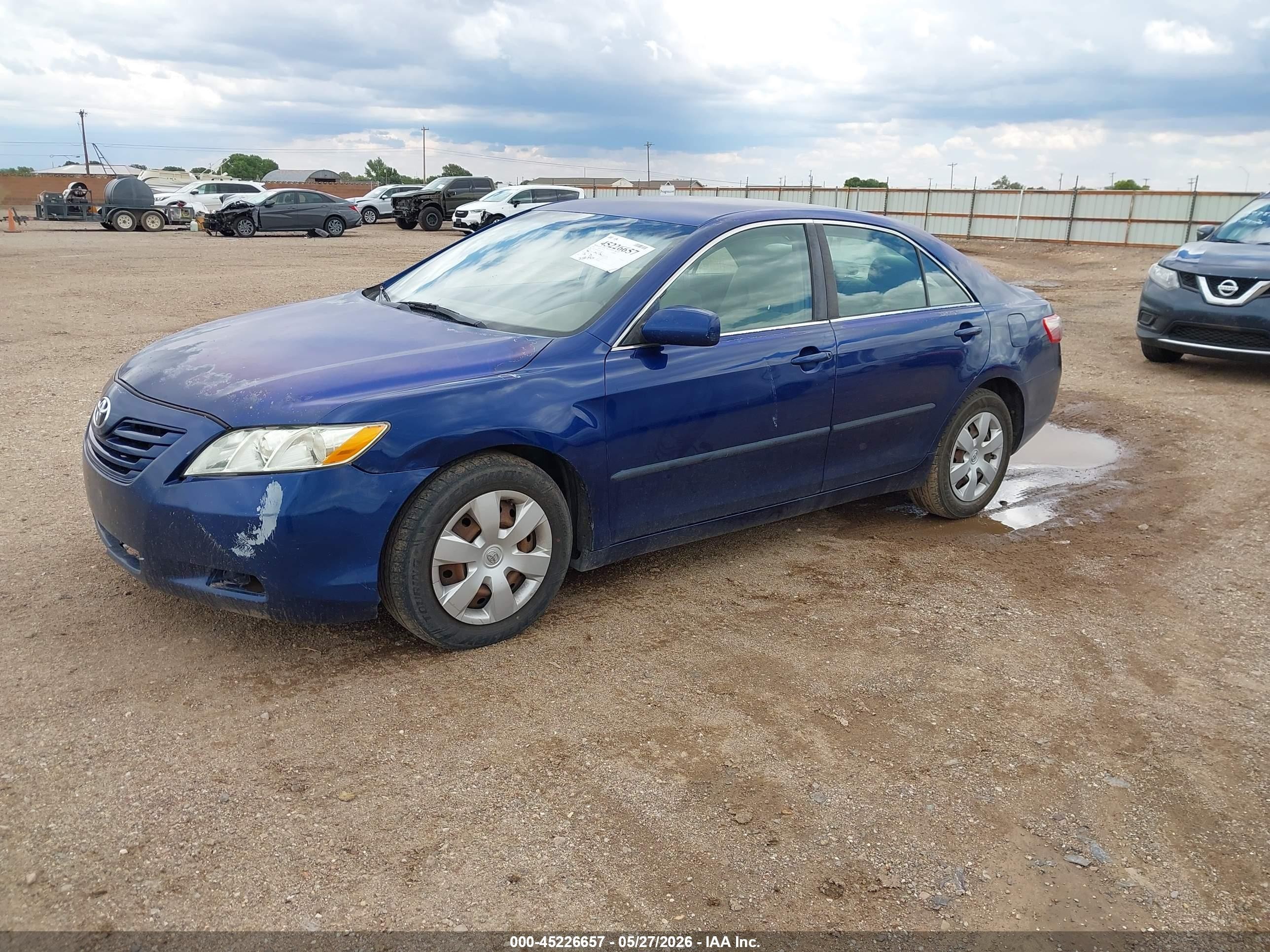 2009 Toyota Camry   Синий vin: 4T1BE46KX9U268209