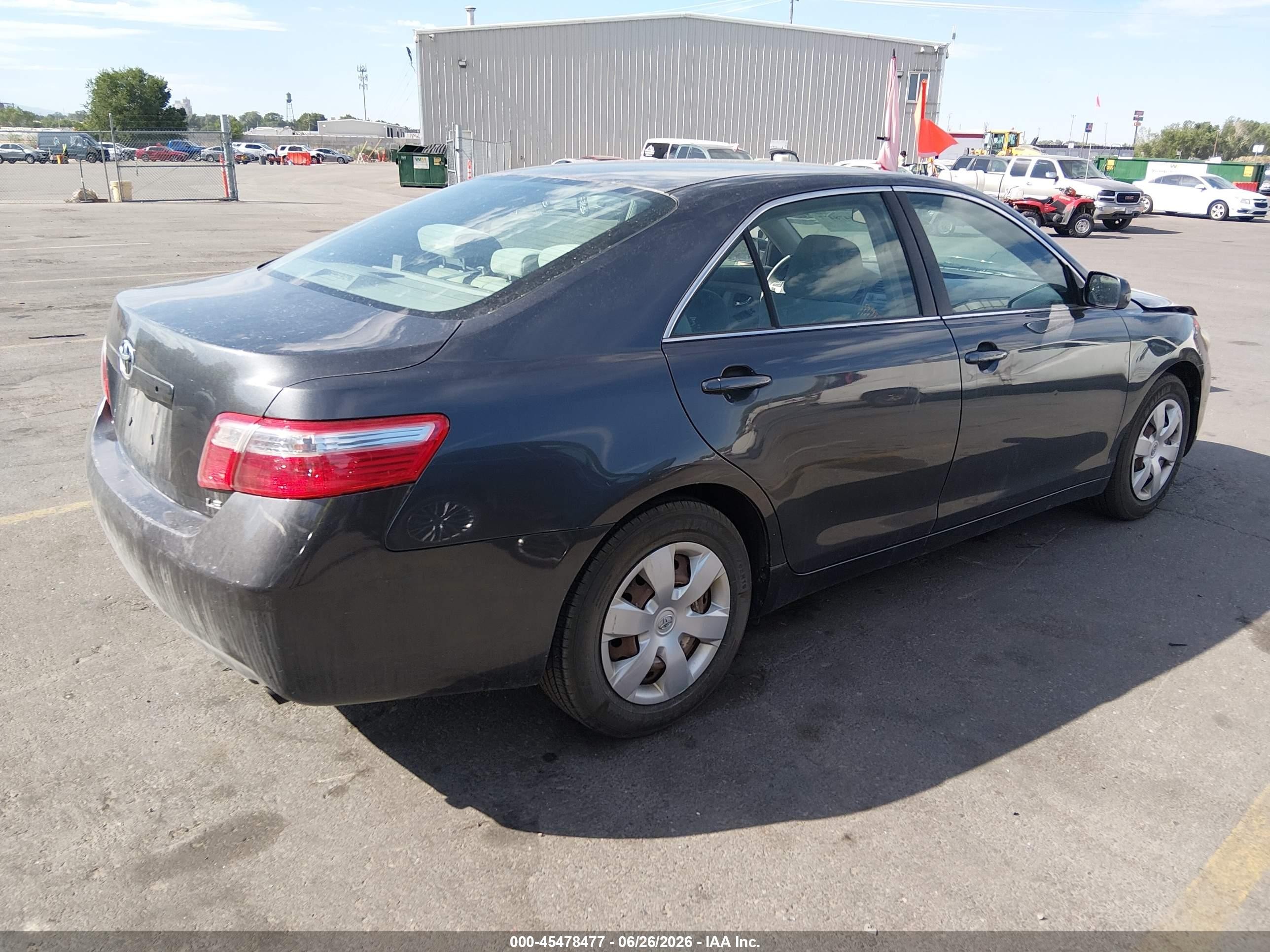 2009 Toyota Camry Le Gray vin: 4T1BE46KX9U344401