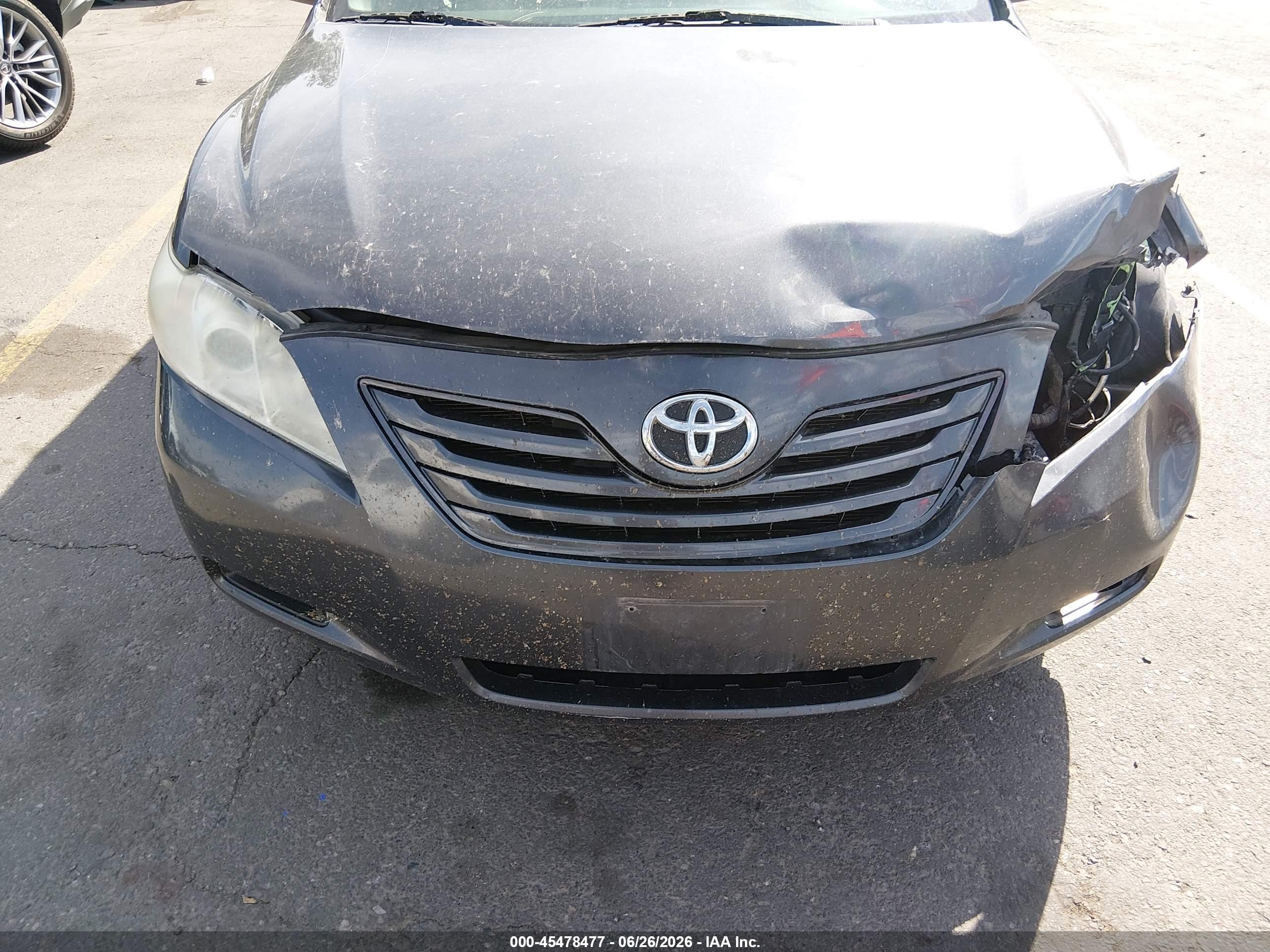 2009 Toyota Camry Le Gray vin: 4T1BE46KX9U344401