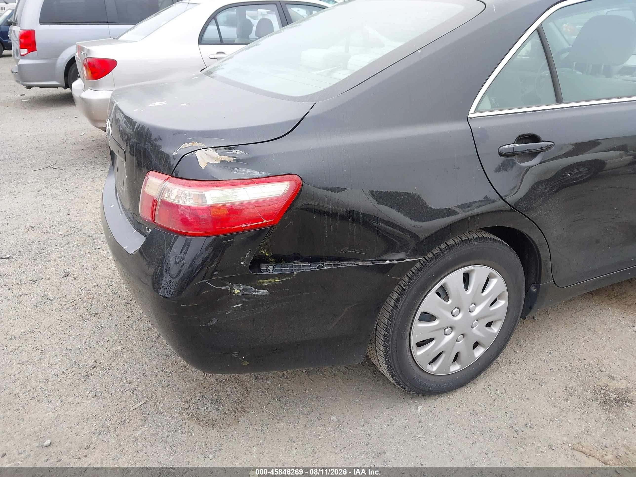 2009 Toyota Camry Le Black vin: 4T1BE46KX9U377110