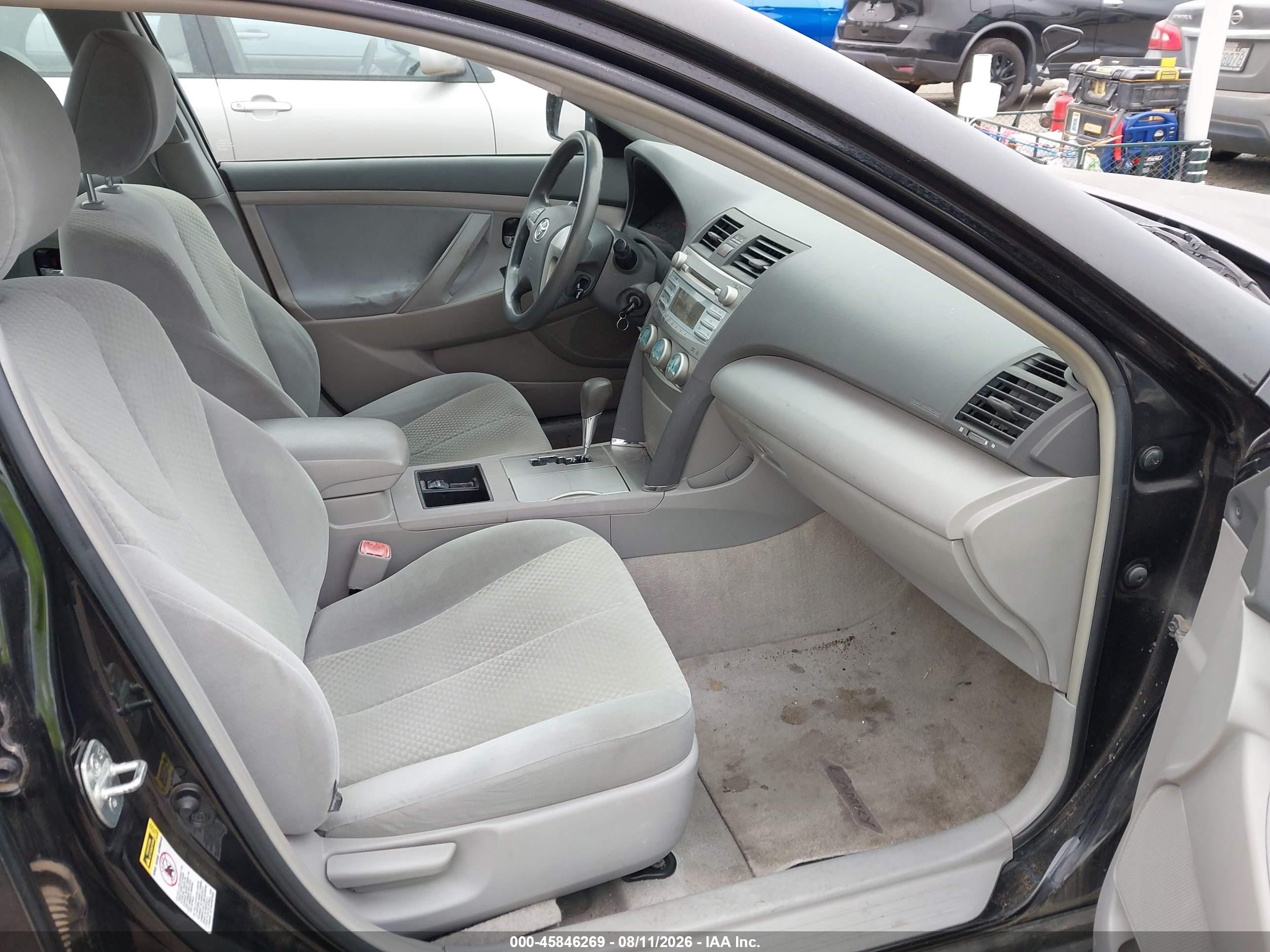 2009 Toyota Camry Le Black vin: 4T1BE46KX9U377110