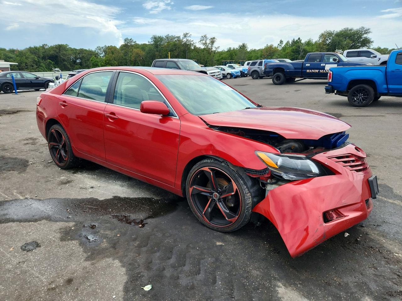 2009 Toyota Camry Le Red vin: 4T1BE46KX9U399169