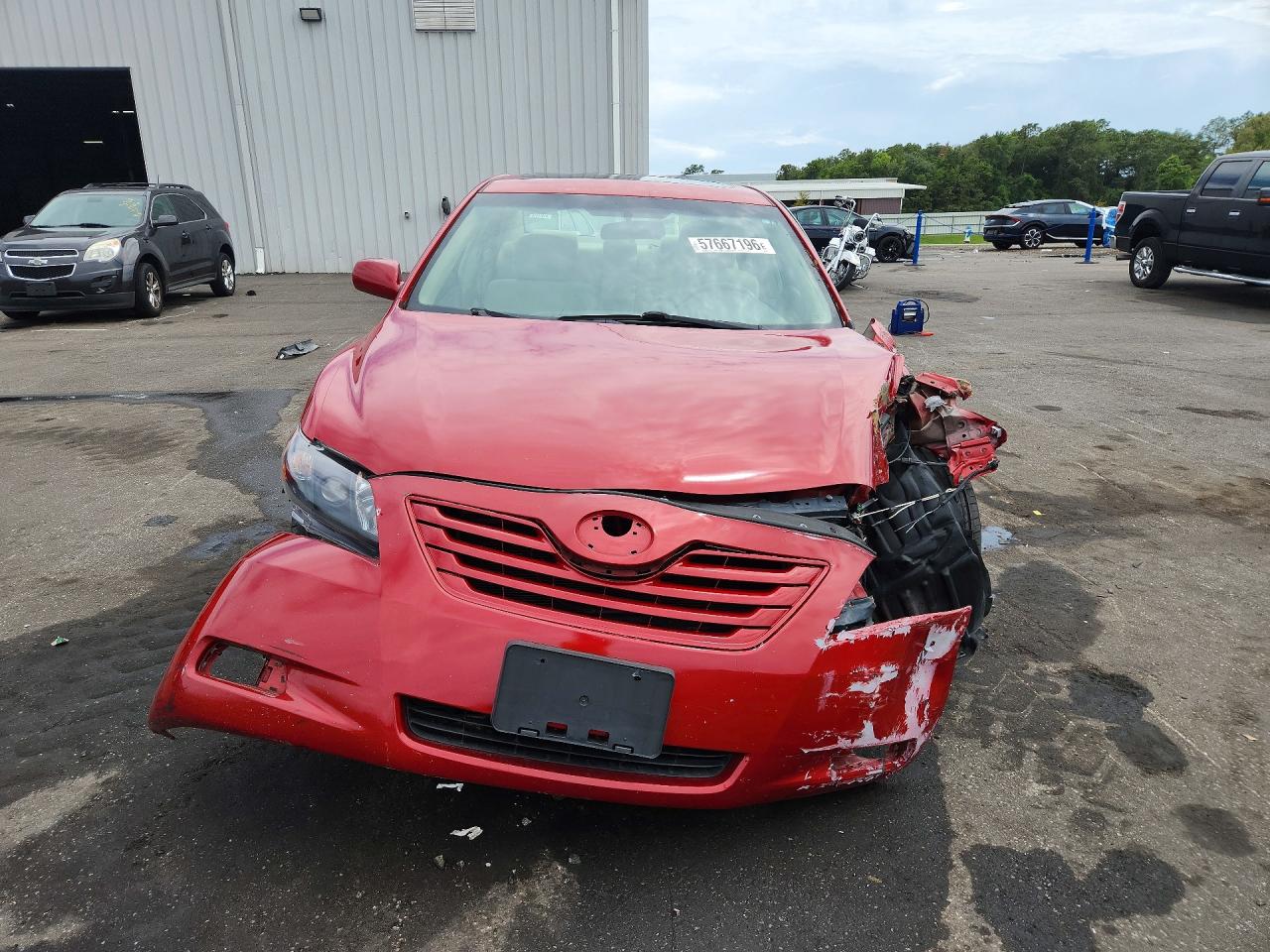 2009 Toyota Camry Le Red vin: 4T1BE46KX9U399169